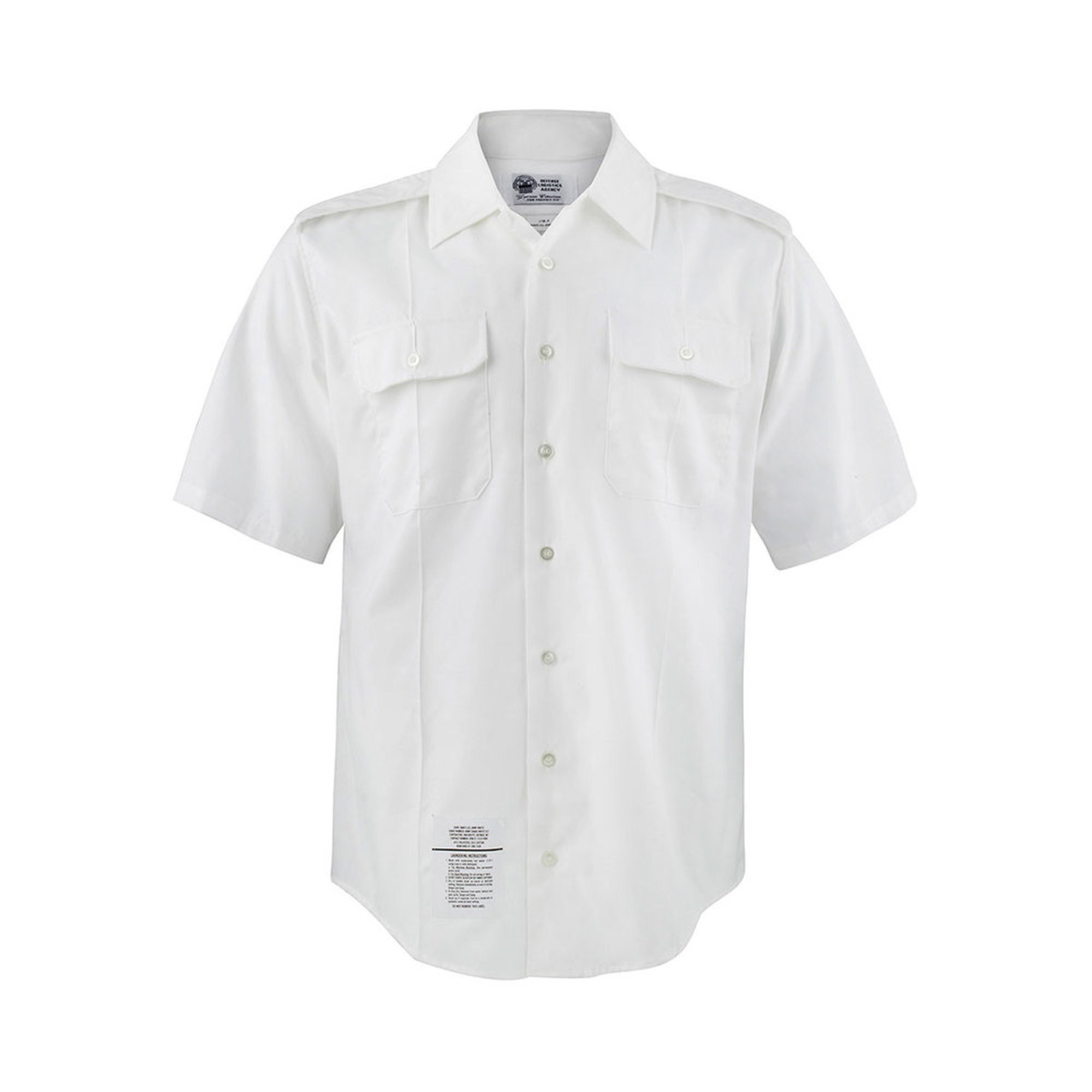 Army Men's White Short Sleeve Shirt (a) Army Military Shop Your