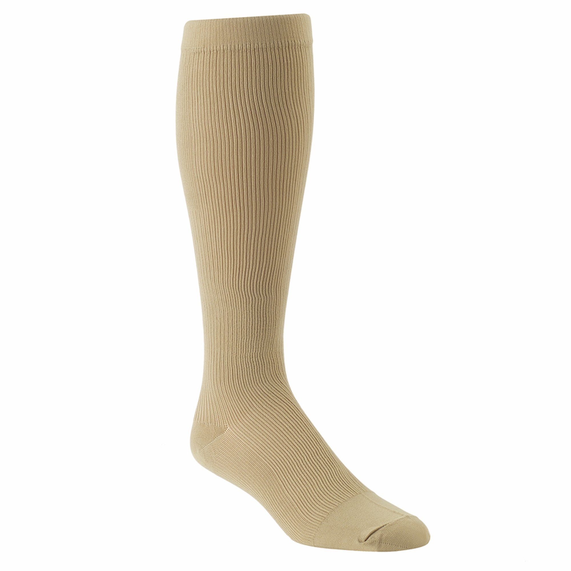 Jefferies Khaki Overthecalf Compression Support Dress Socks 1 Pair