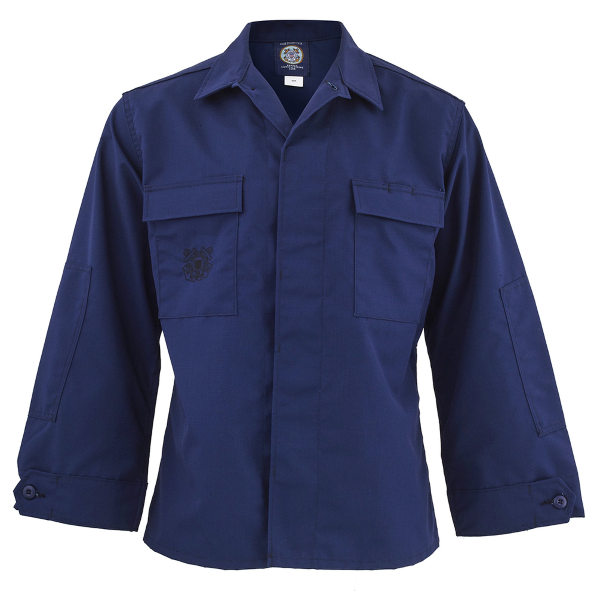 Uscg Odu "untucked" Coat With Uscg Logo Coast Guard Military Shop