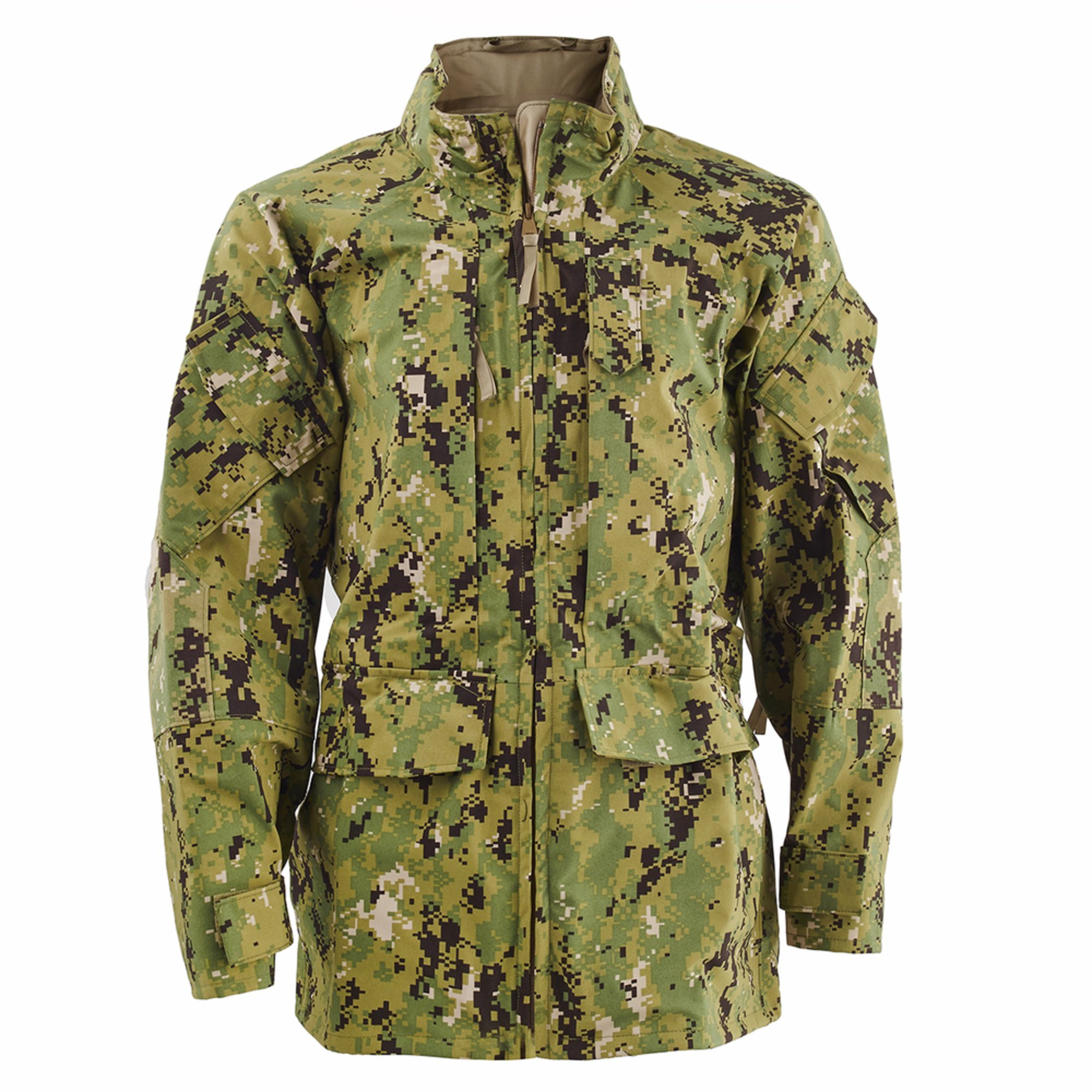 navy parka coat