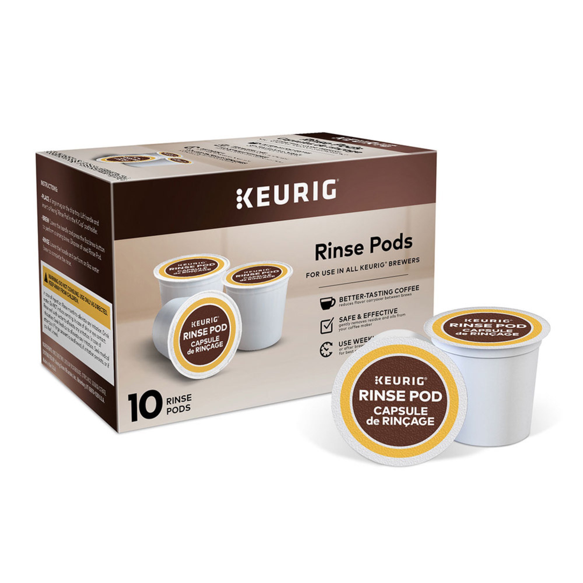 Keurig Rinse Pod 10ct Coffee & Tea Pods For The Home Shop Your