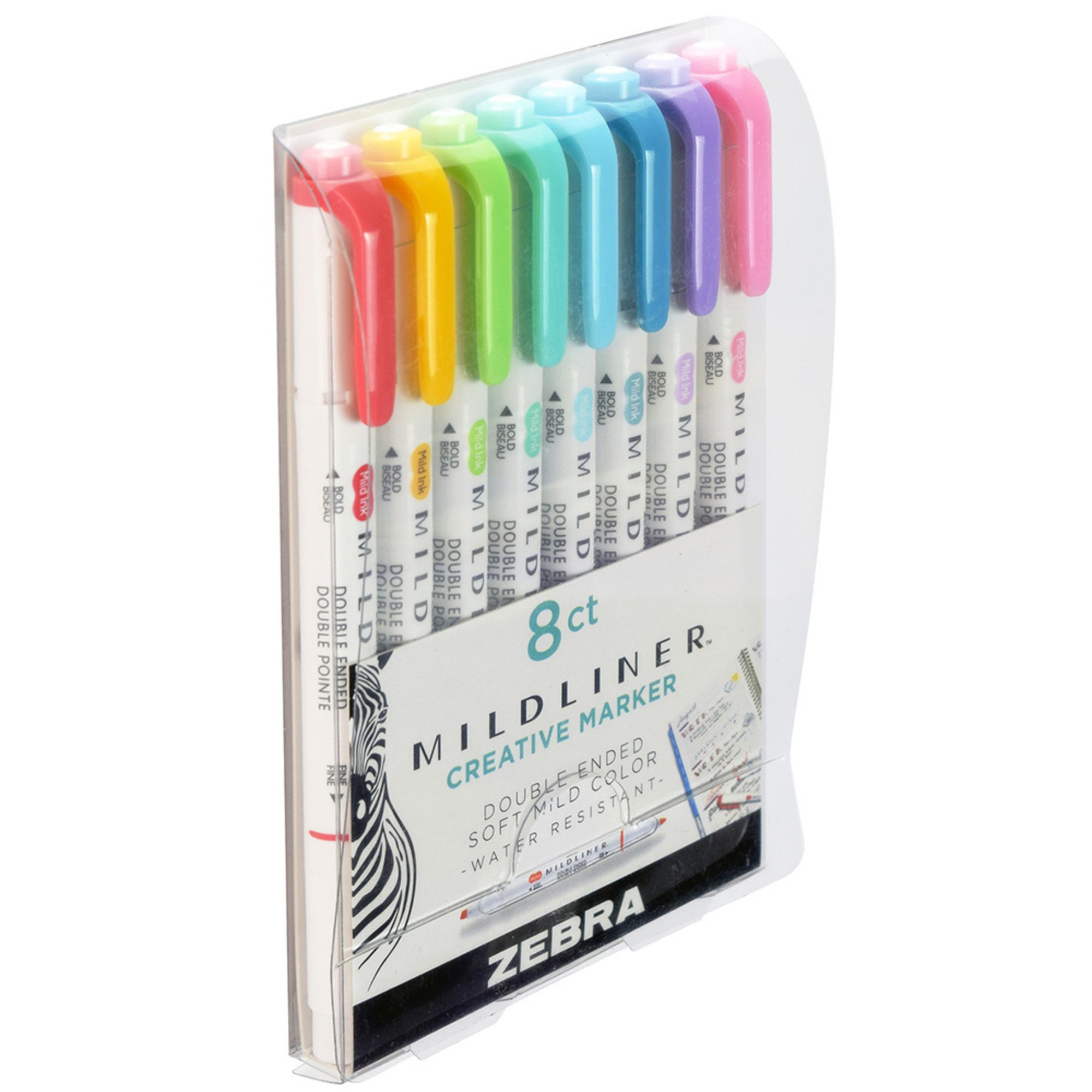 Zebra Midliner 8pack Double Ended Highlighters Buy In Multipacks
