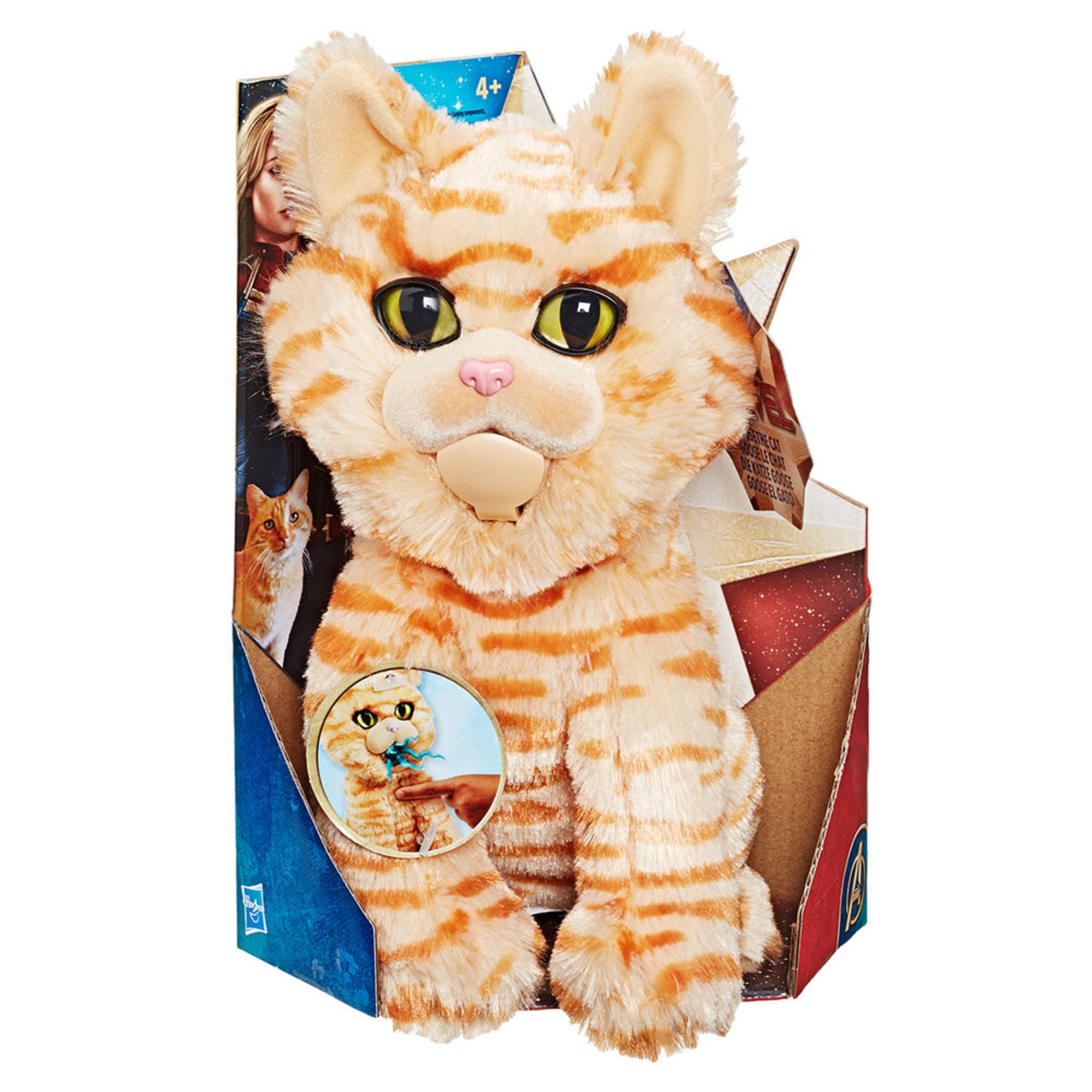 goose the cat plush toy