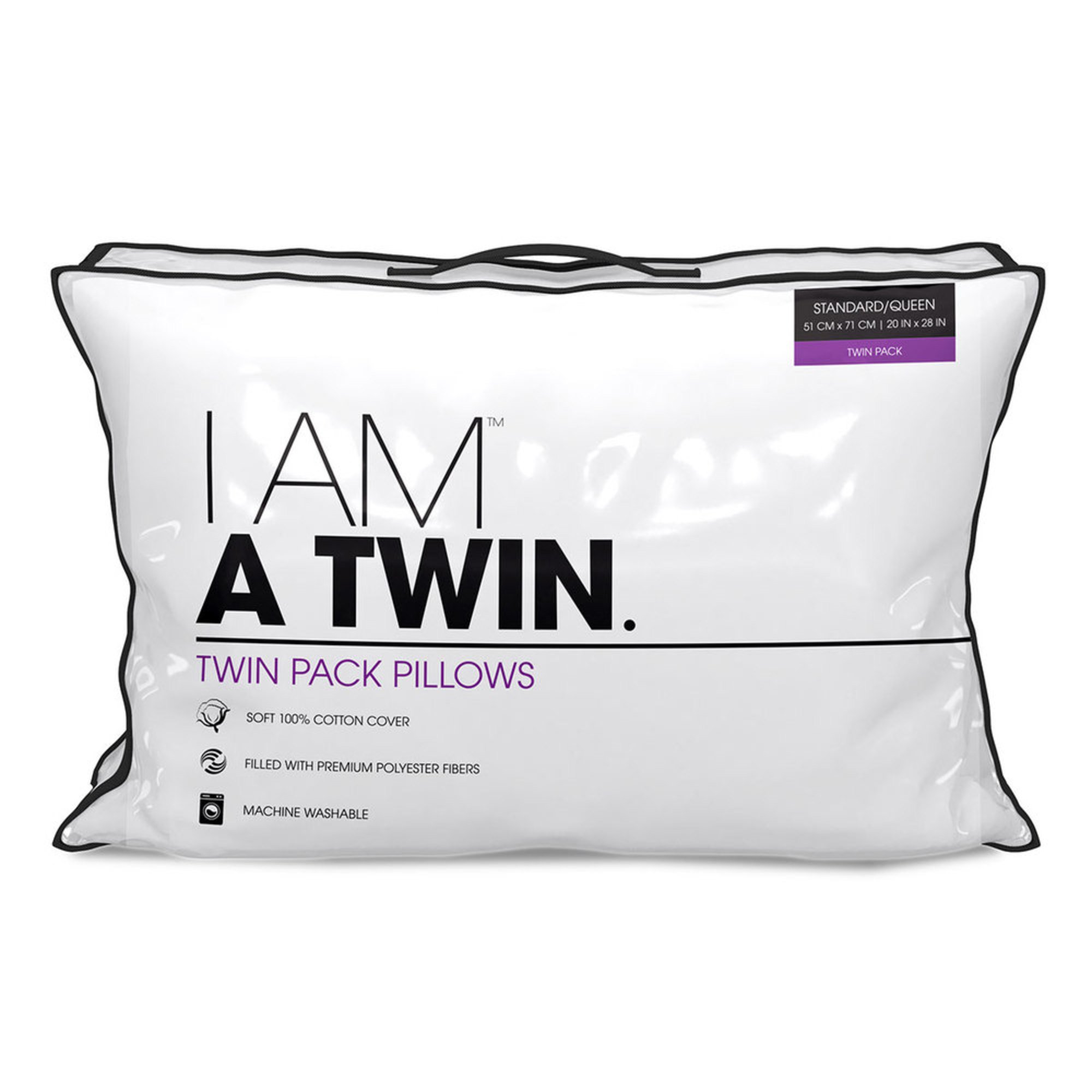 "i Am" Twin Pillows, 2pack Bed Pillows & Protectors For The Home