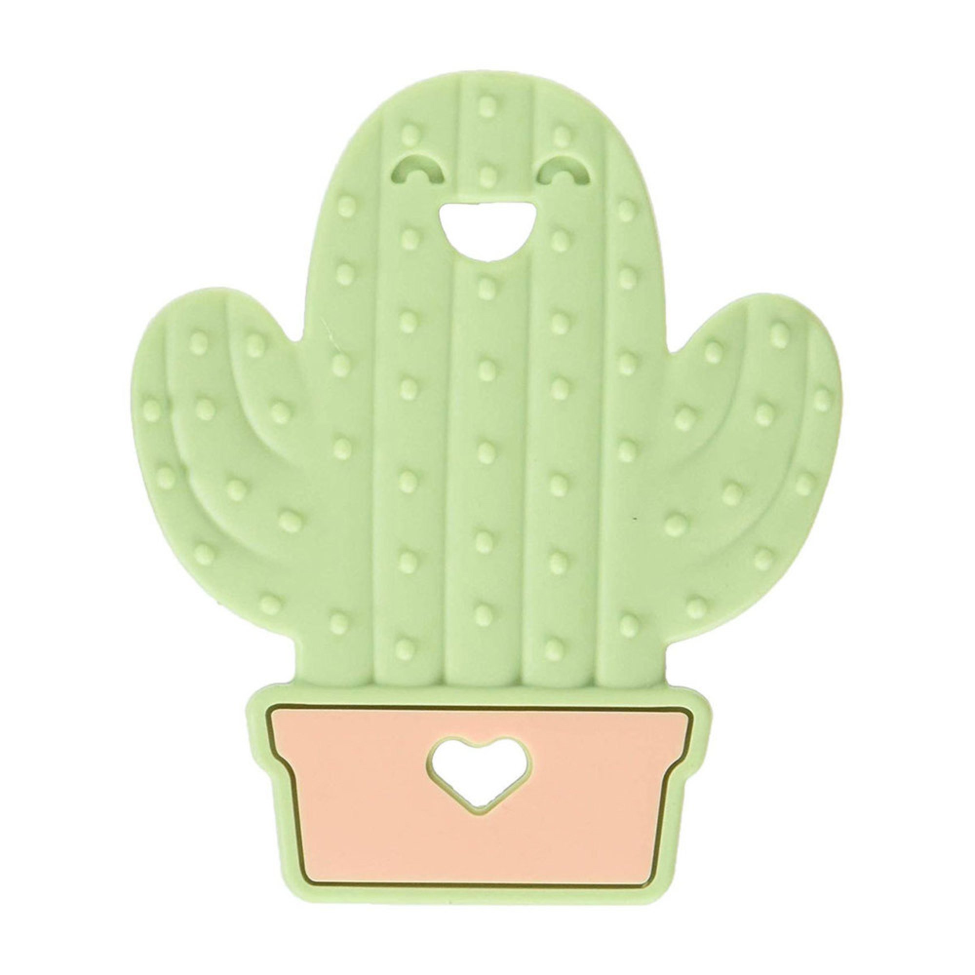 silicone cactus teether