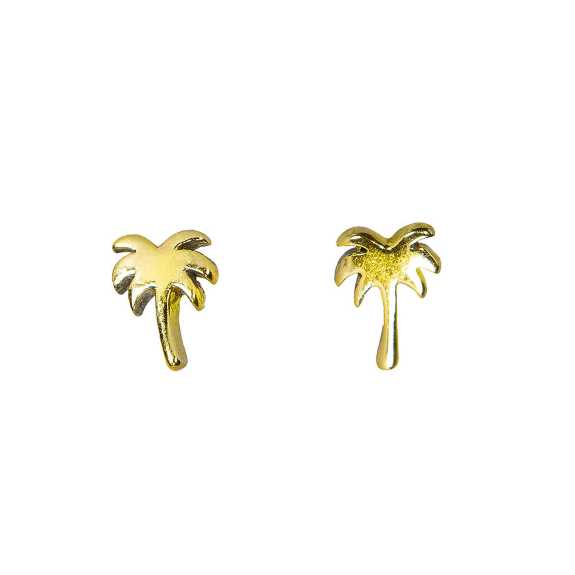 Pura Vida Palm Tree Stud Earrings Fashion Earrings Accessories