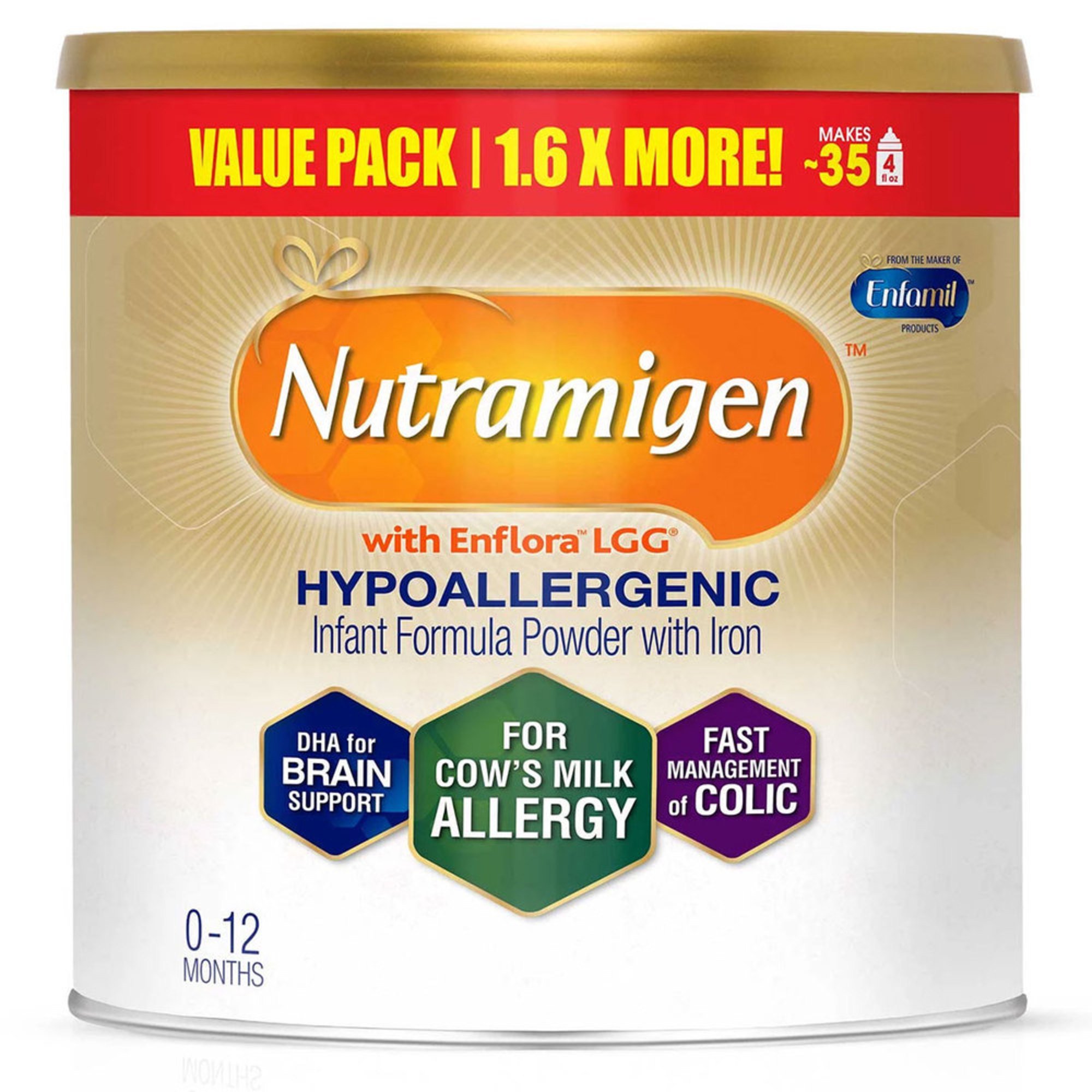 nutramigen with enflora lgg hypoallergenic infant formula