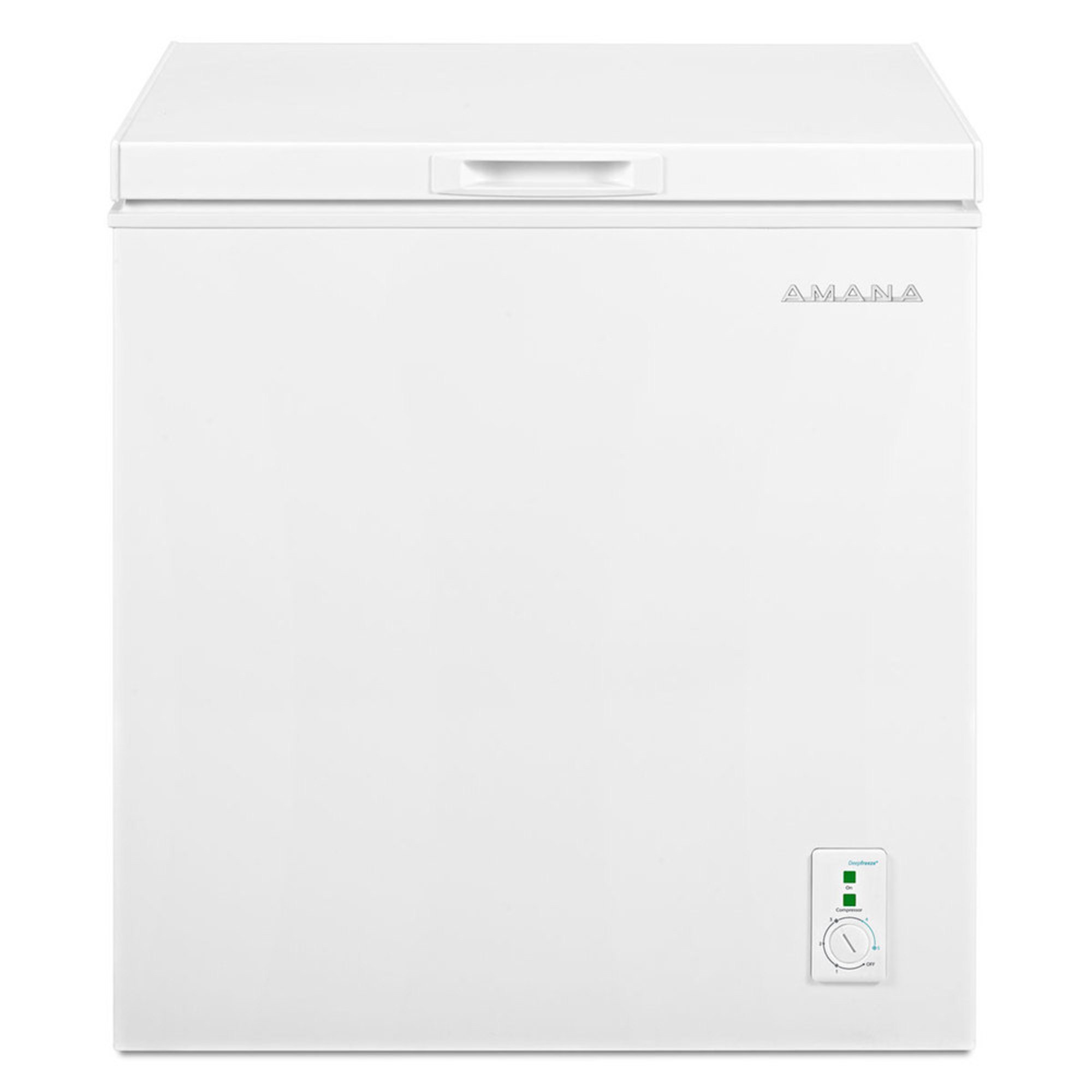 Amana 5.3cu.ft. Compact Chest Freezer, White (aqc0501grw) Freezers Shop Your Navy Exchange