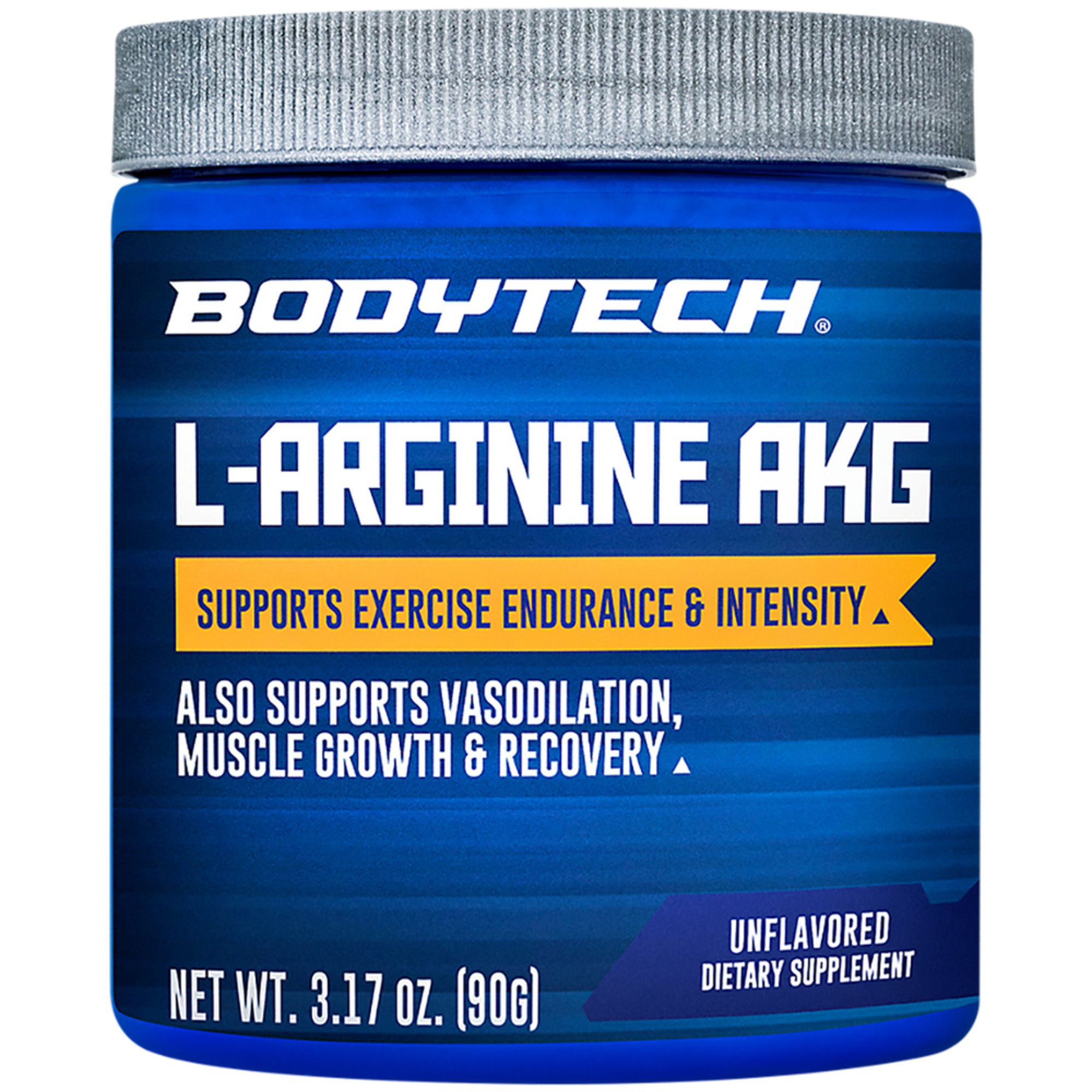 Bodytech Larginine Akg Unflavored 3.17oz 30 Servings Endurance/hydration/aminos Fitness