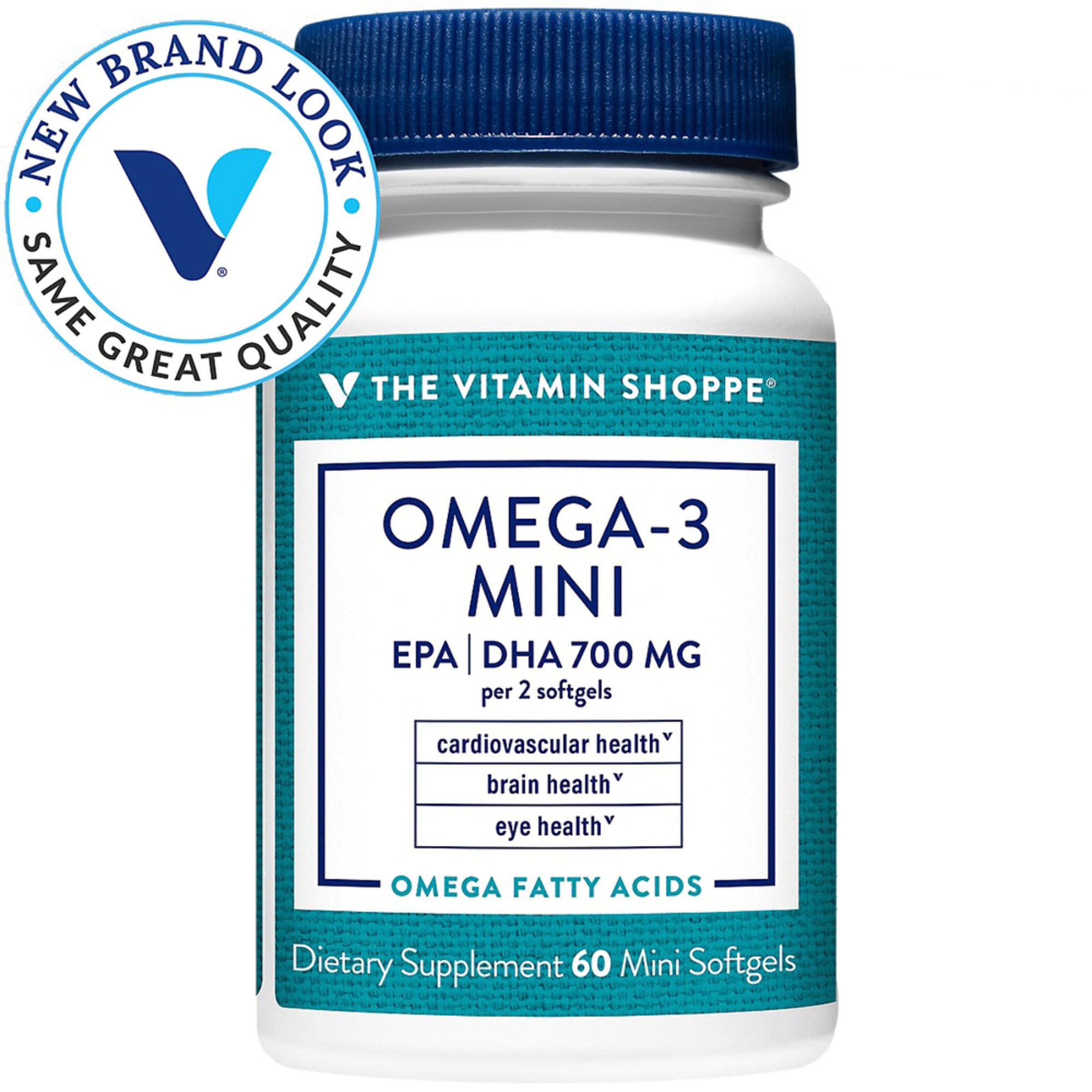 The Vitamin Shoppe Omega3 Mini's 700 Mg Epa/dha 60 Mini Softgels