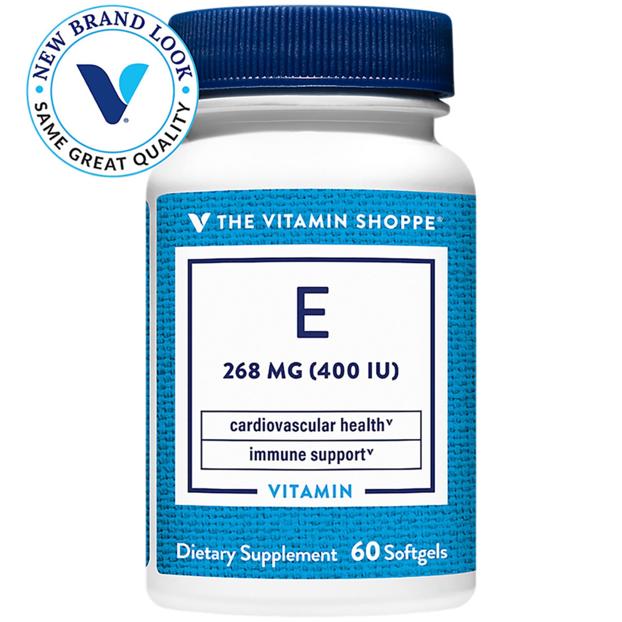 The Vitamin Shoppe Vitamin E 400 Iu 60 Softgels Letters Fitness