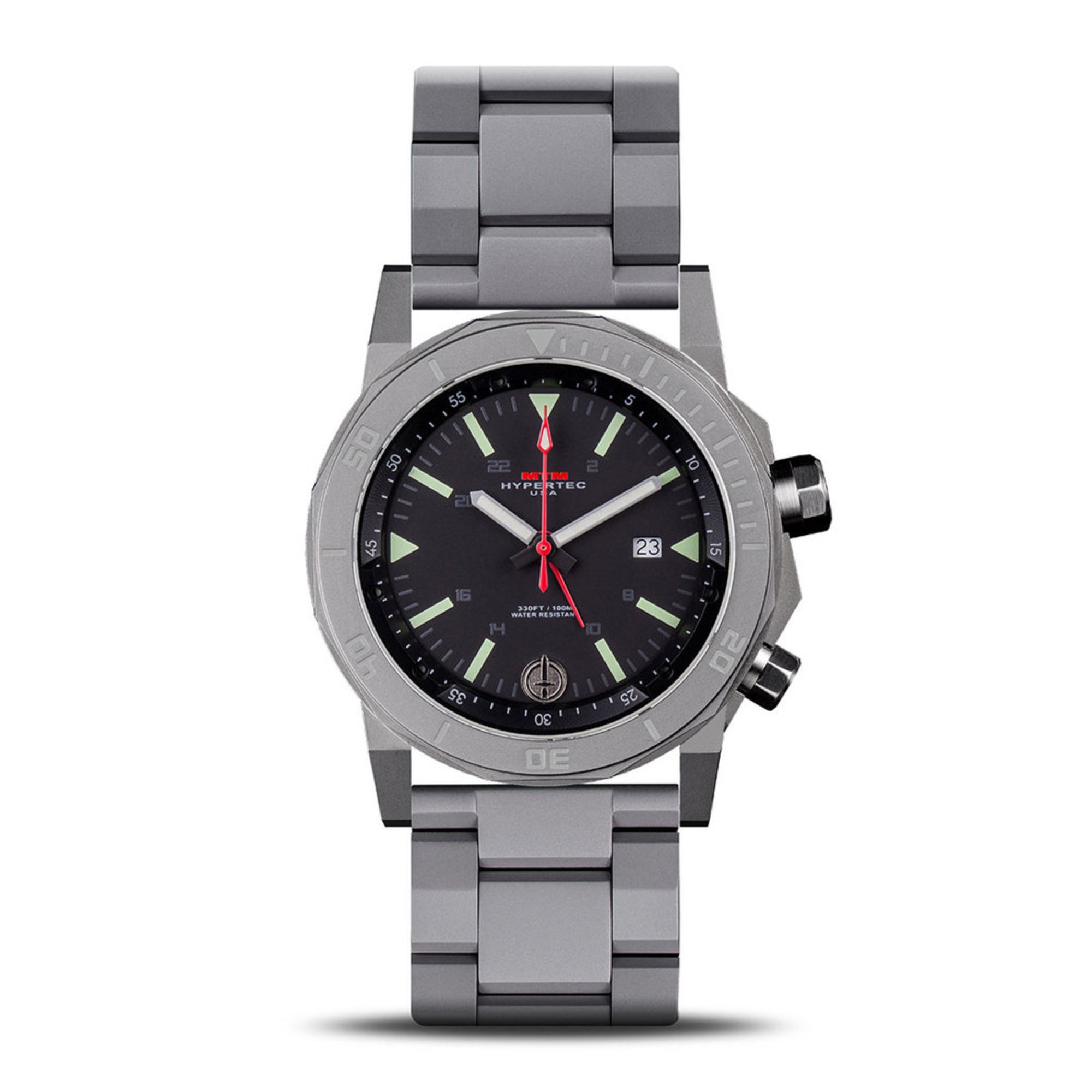 Mtm Special Ops Hypertec H61 Lumi Dial Steel Watch Men's Watches