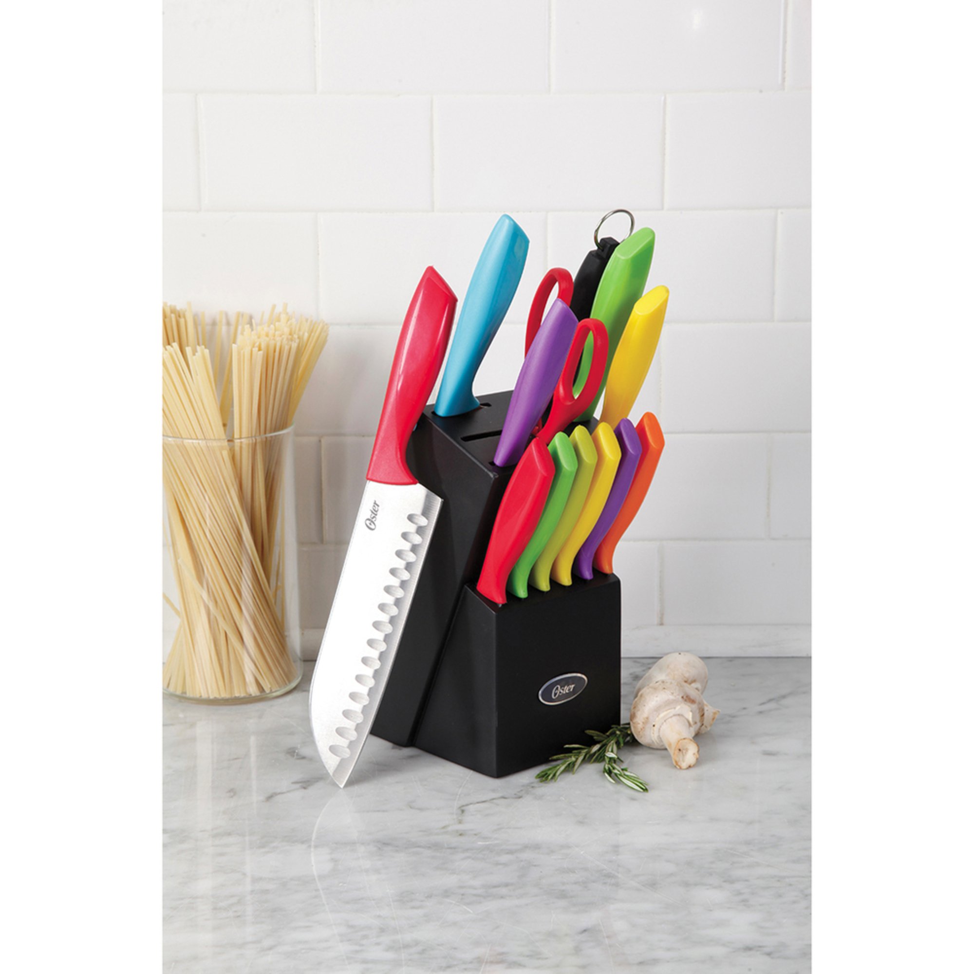 Oster Kade 14pc Cutlery Block Set Knives & Knife Sets For The Home