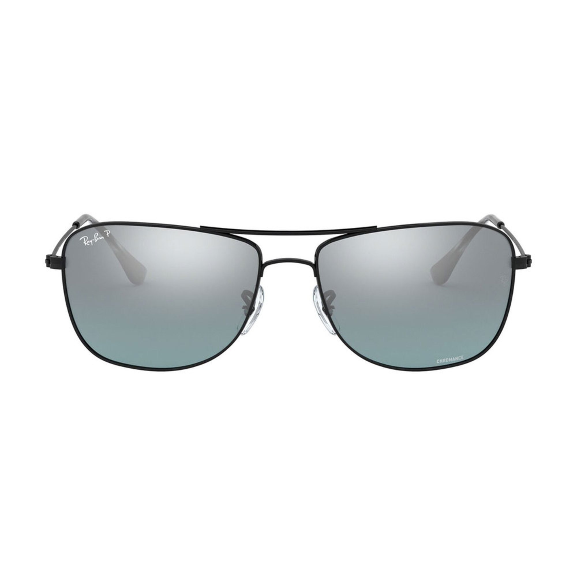 ray-ban unisex chromance black sunglasses 59mm unisex