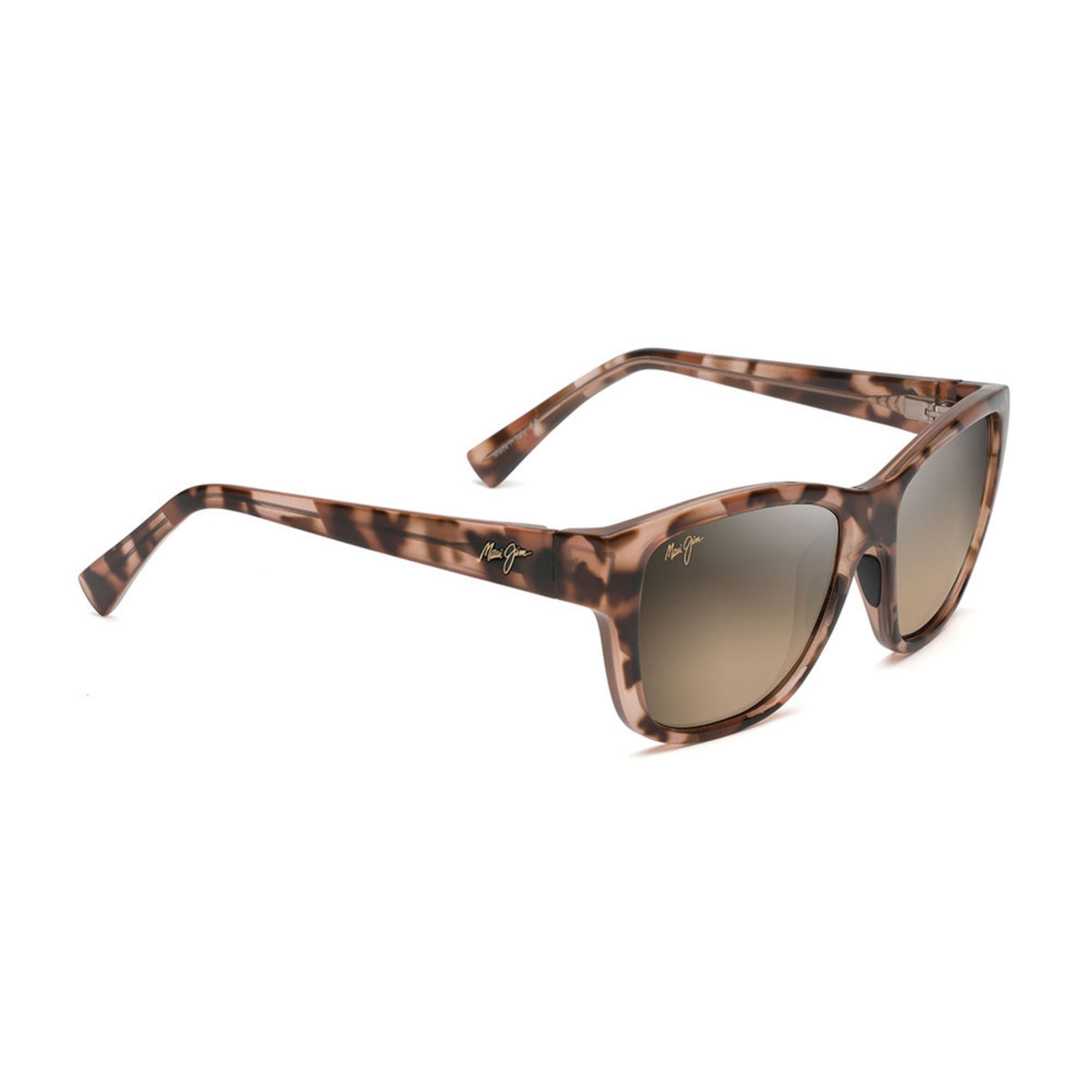 Maui Jim Women's Hanapa'a Blush Tortoise Classic Sunglasses Unisex