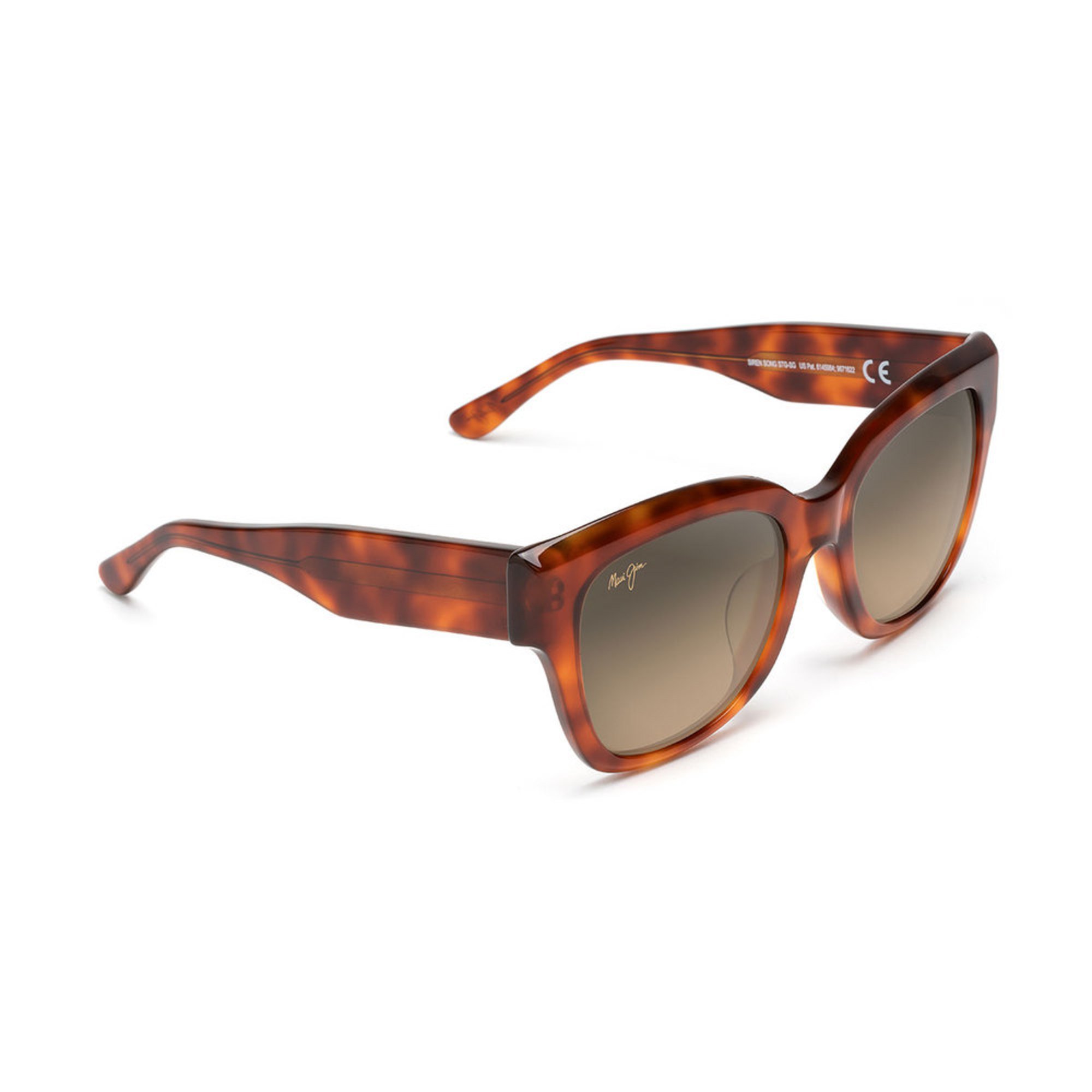 Maui Jim Women's Siren Song Koa Tortoise Cat Eye 
