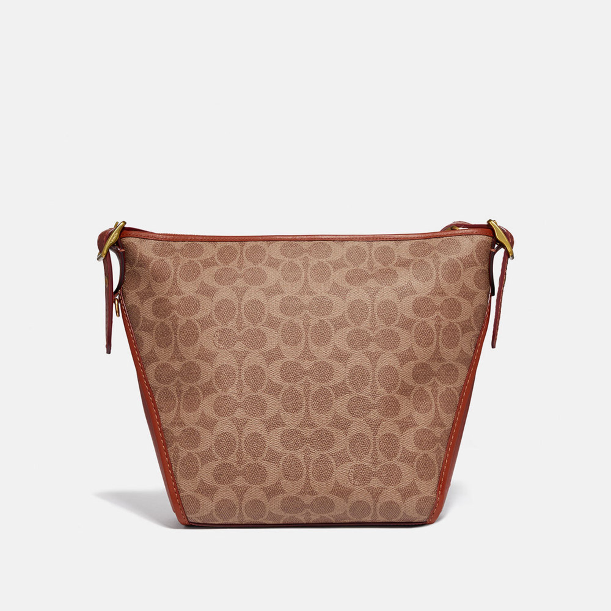 Coach Coated Canvas Signature Small Dufflette Crossbody & Messenger