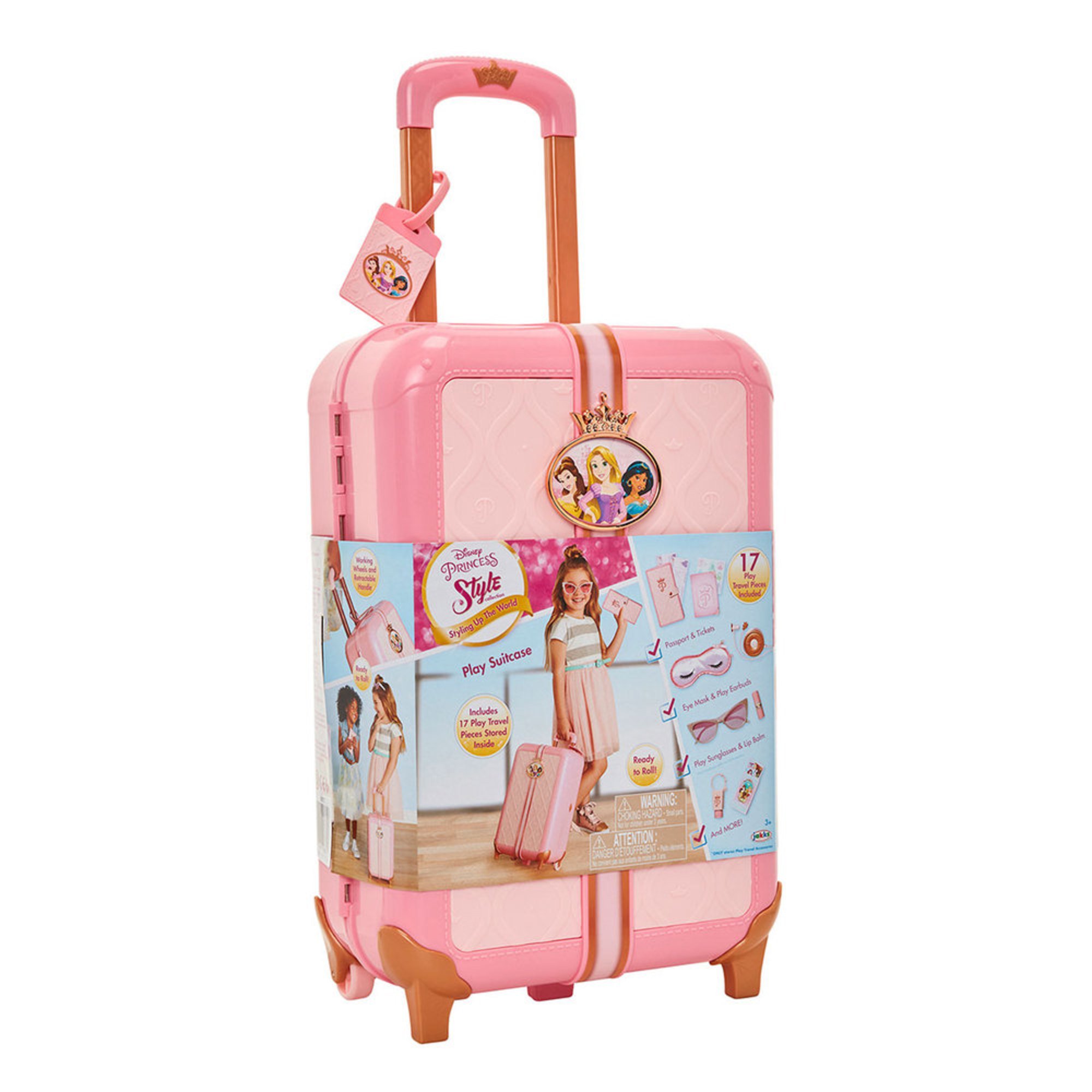 Disney Princess Style Collection Suitcase Traveler Set Doll