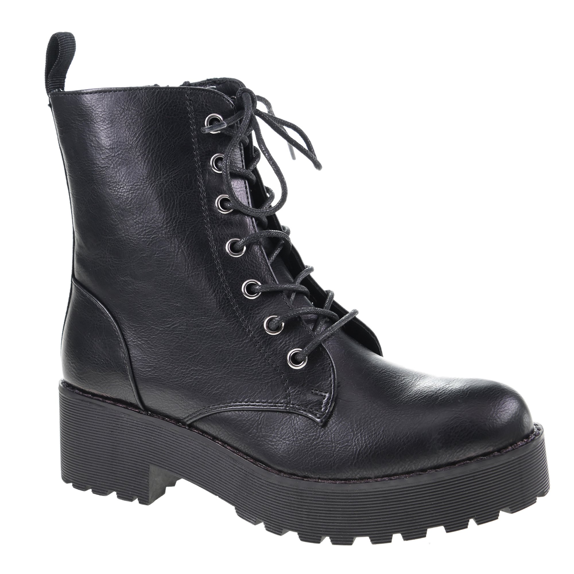 Dirty Laundry Women's Mazzy Lug Sole Lace Up Boot | Combat Boots ...