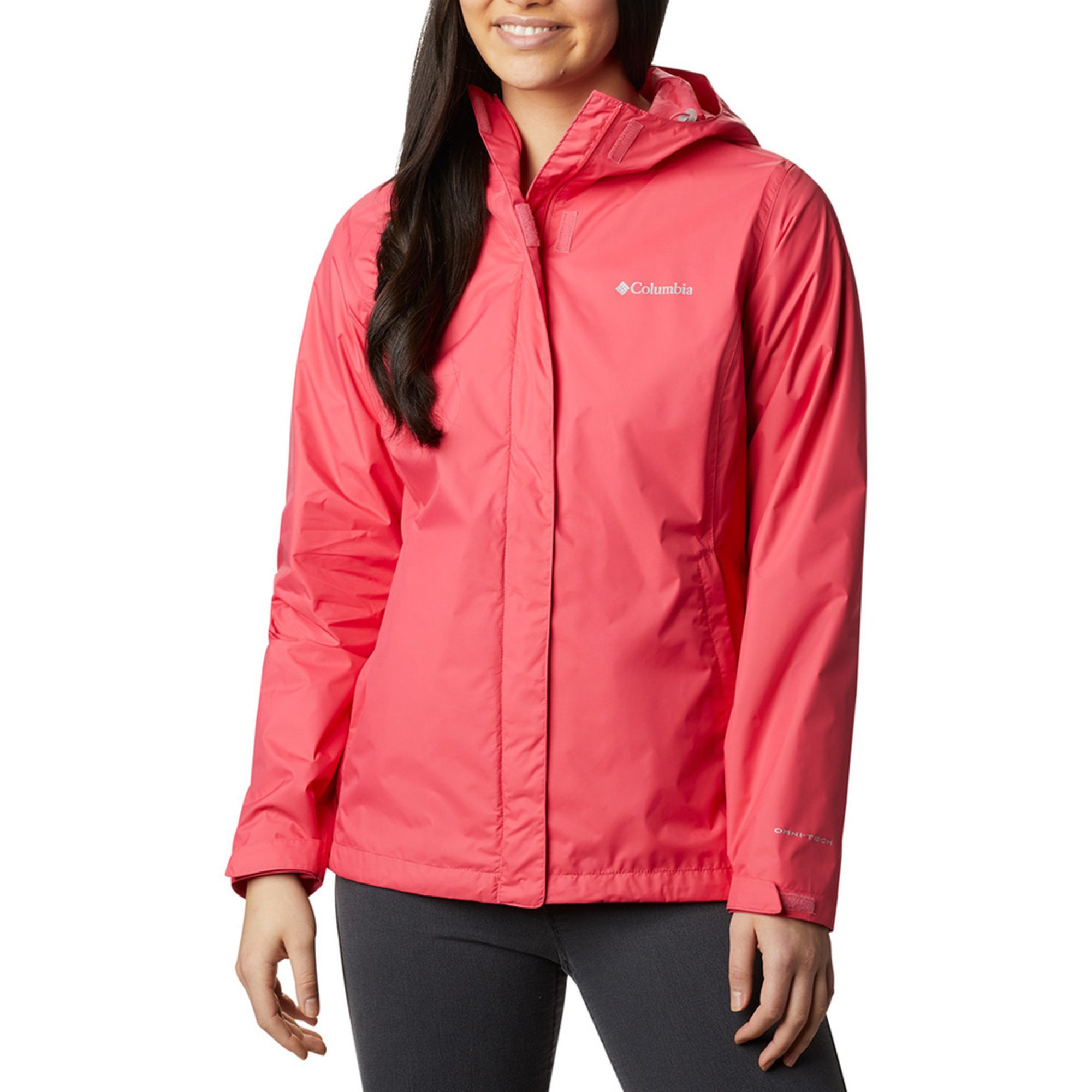 women's columbia arcadia ii hooded packable jacket