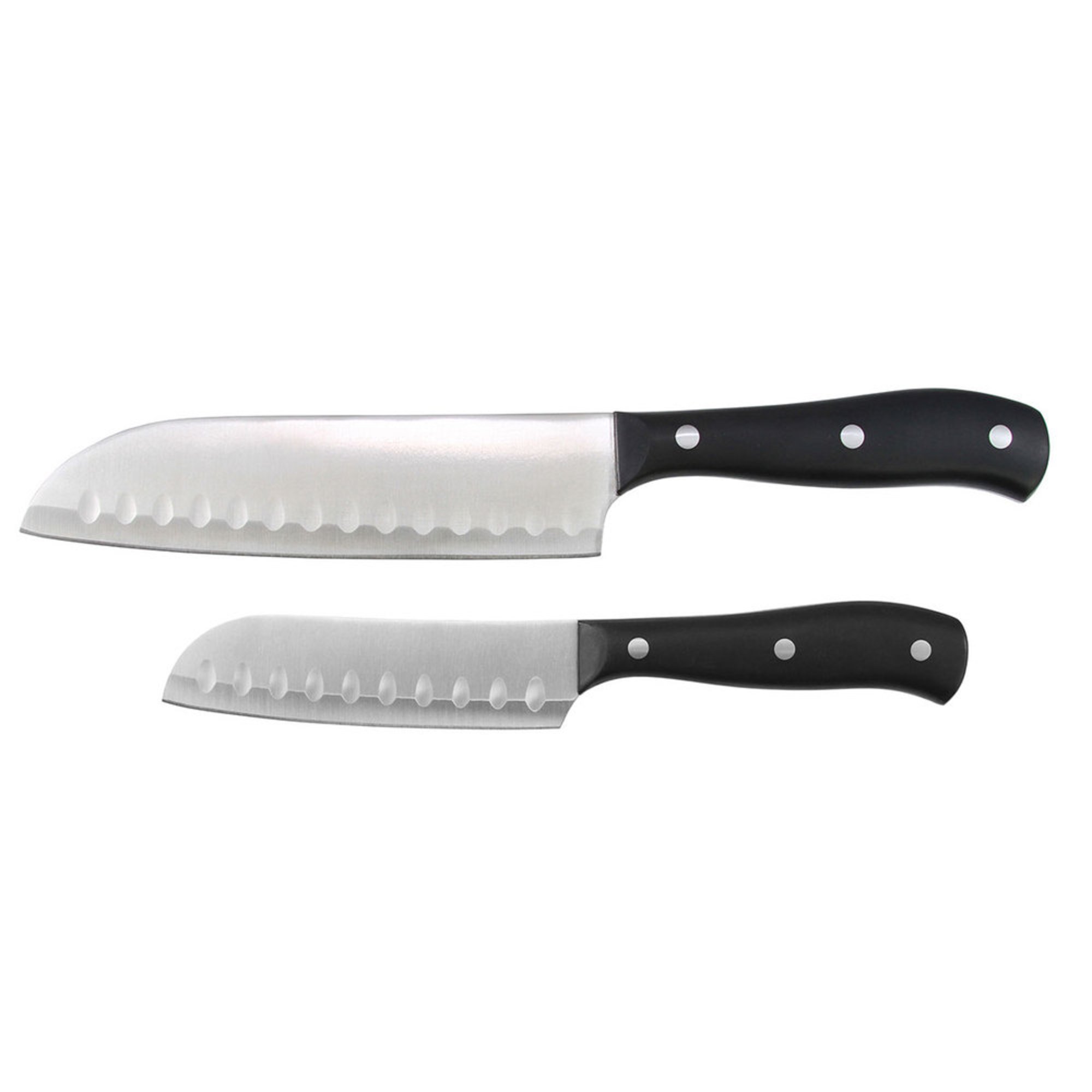 Prime Chef Triple Rivet 2piece Santoku Knife Set Knives & Knife Sets