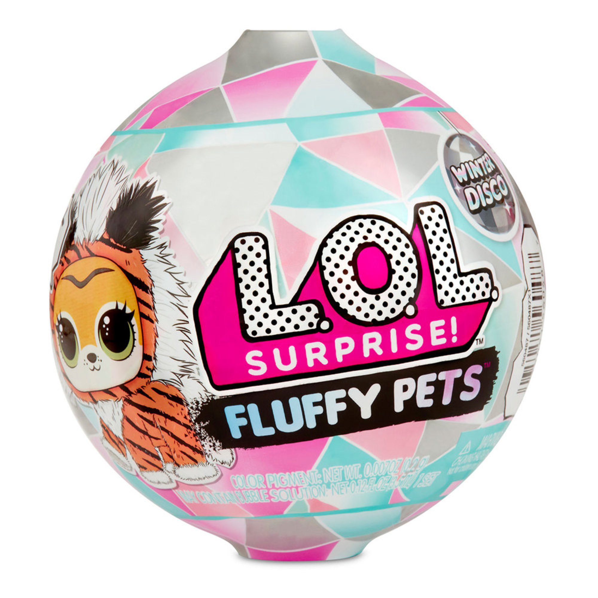 fluffy bath water plush pet blind bag ball