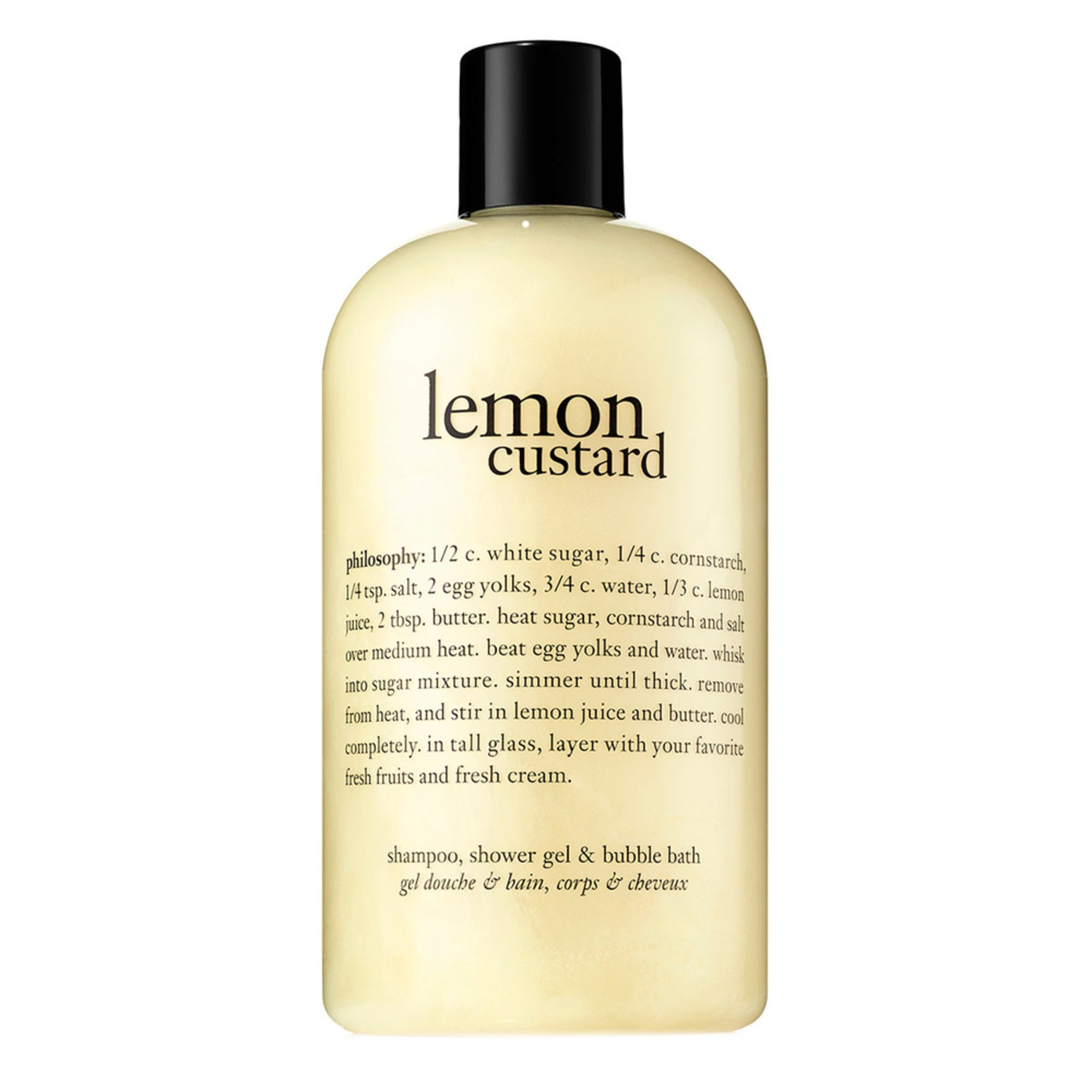 Philosophy Lemon Custard Shampoo, Shower Gel & Bubble Bath Shower Gel