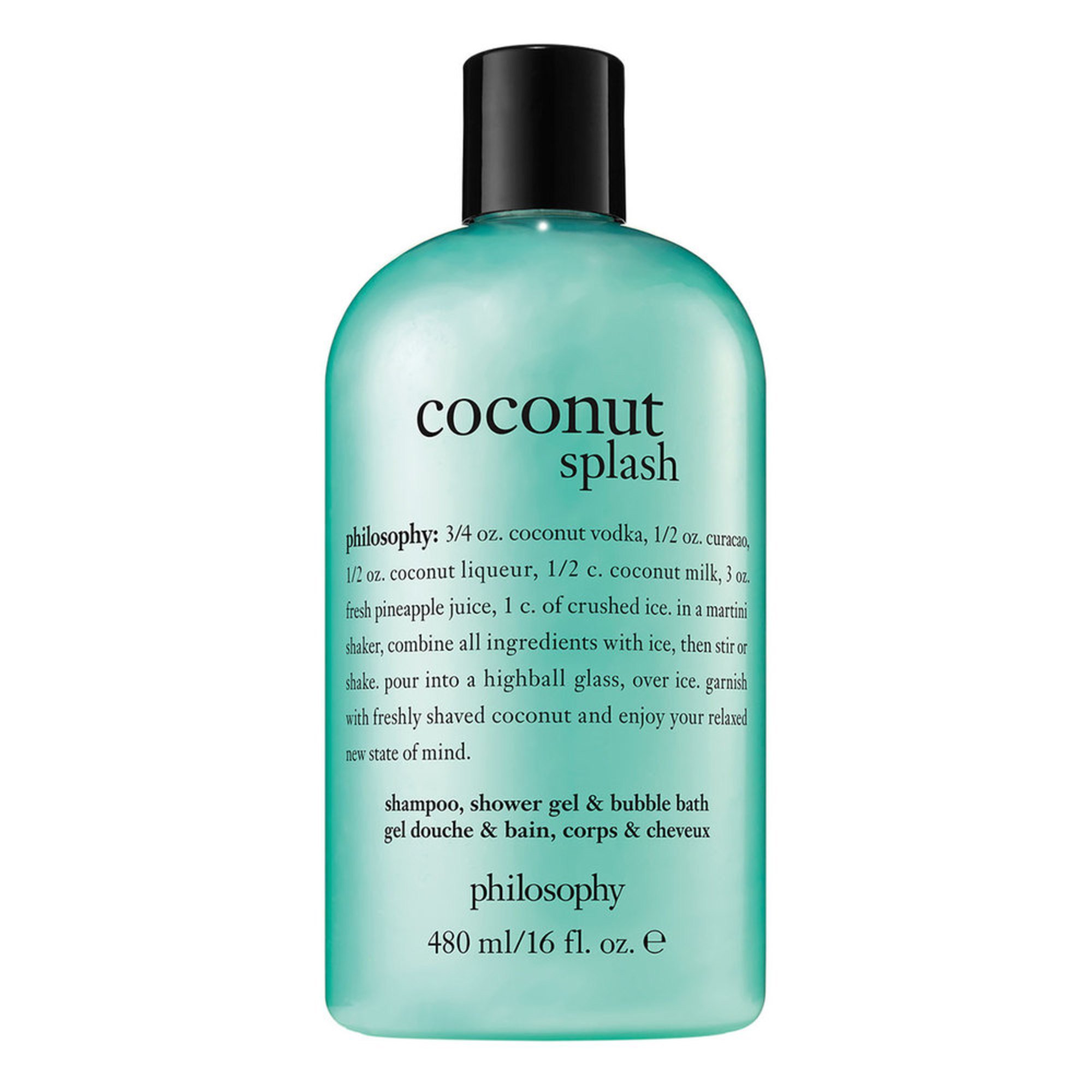 Philosophy Coconut Splash Shampoo, Shower Gel & Bubble Bath Shower