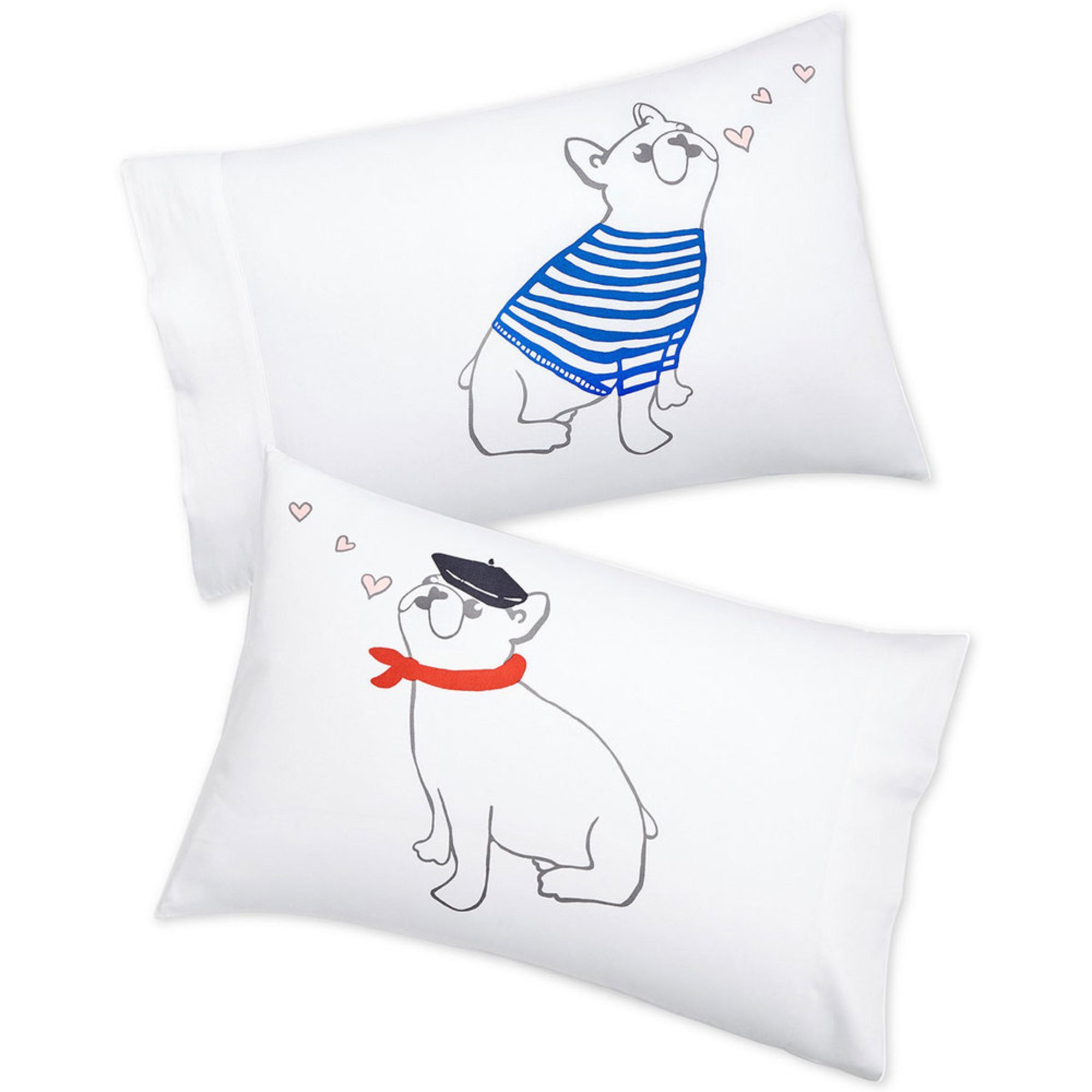 Martha Stewart Collection Whim Kissing Pillow Case Sheets