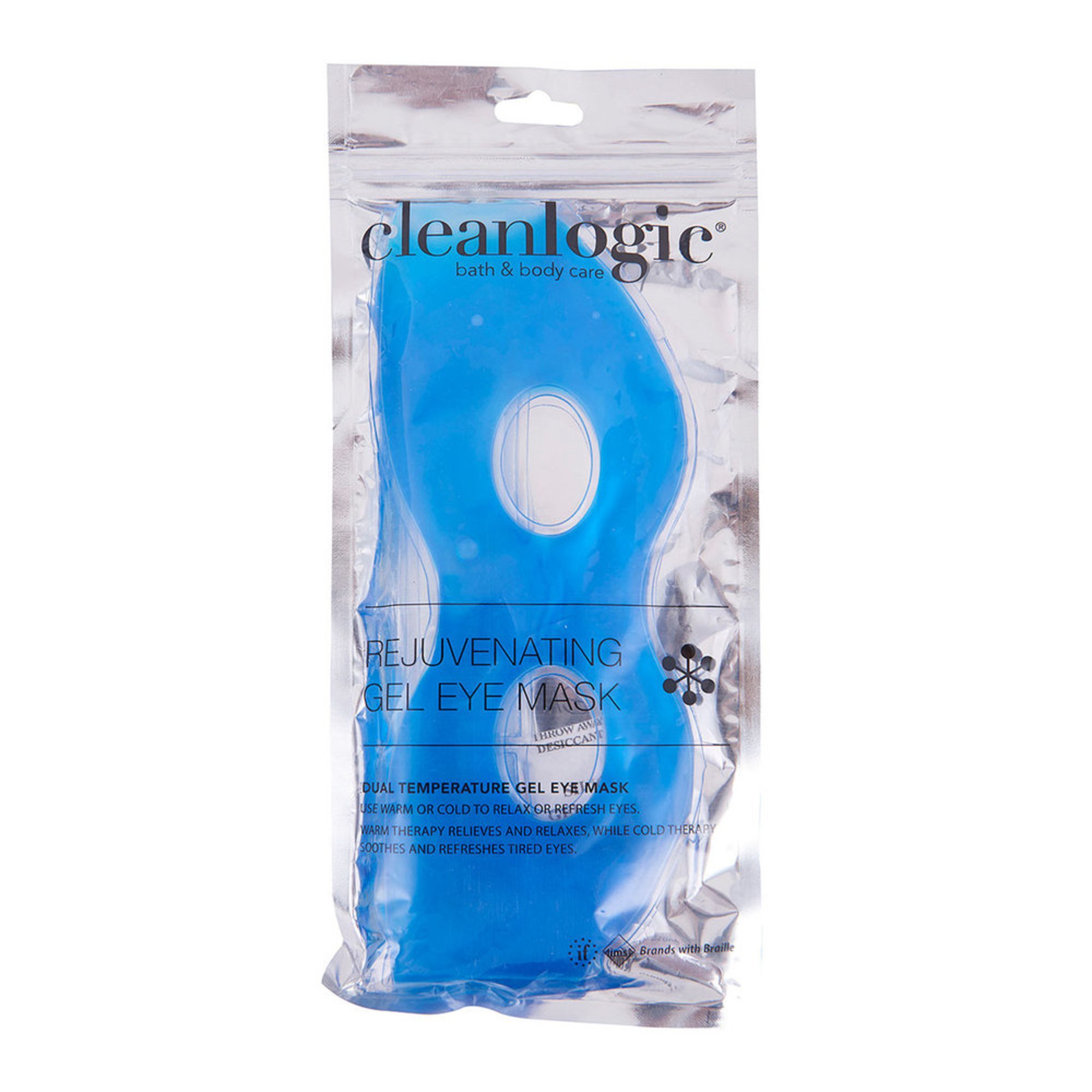 Cleanlogic Rejuvenating Dual Temperature Gel Eye Mask Eye Masks