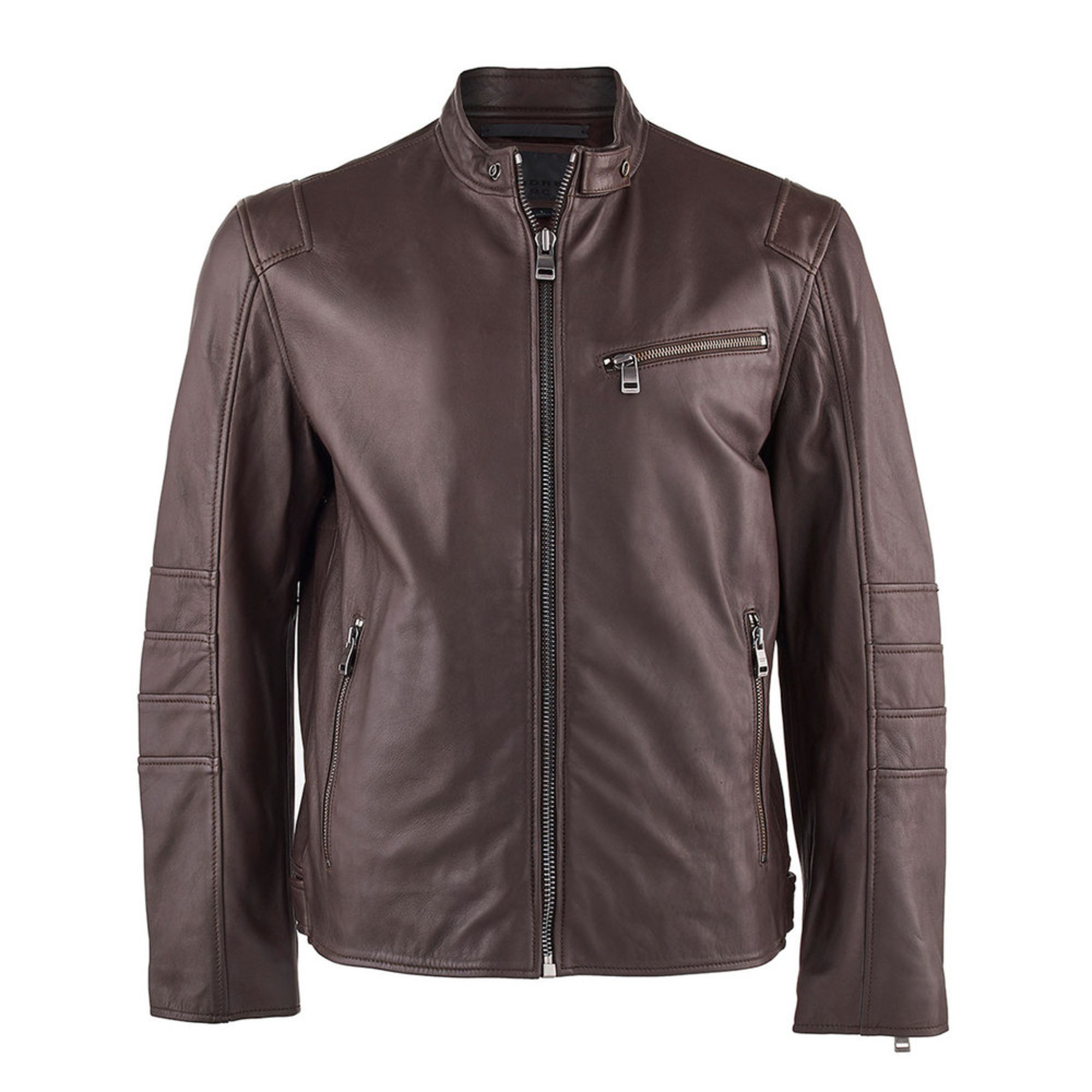Andrew Marc Men S Leather Weston Moto Jacket Casual