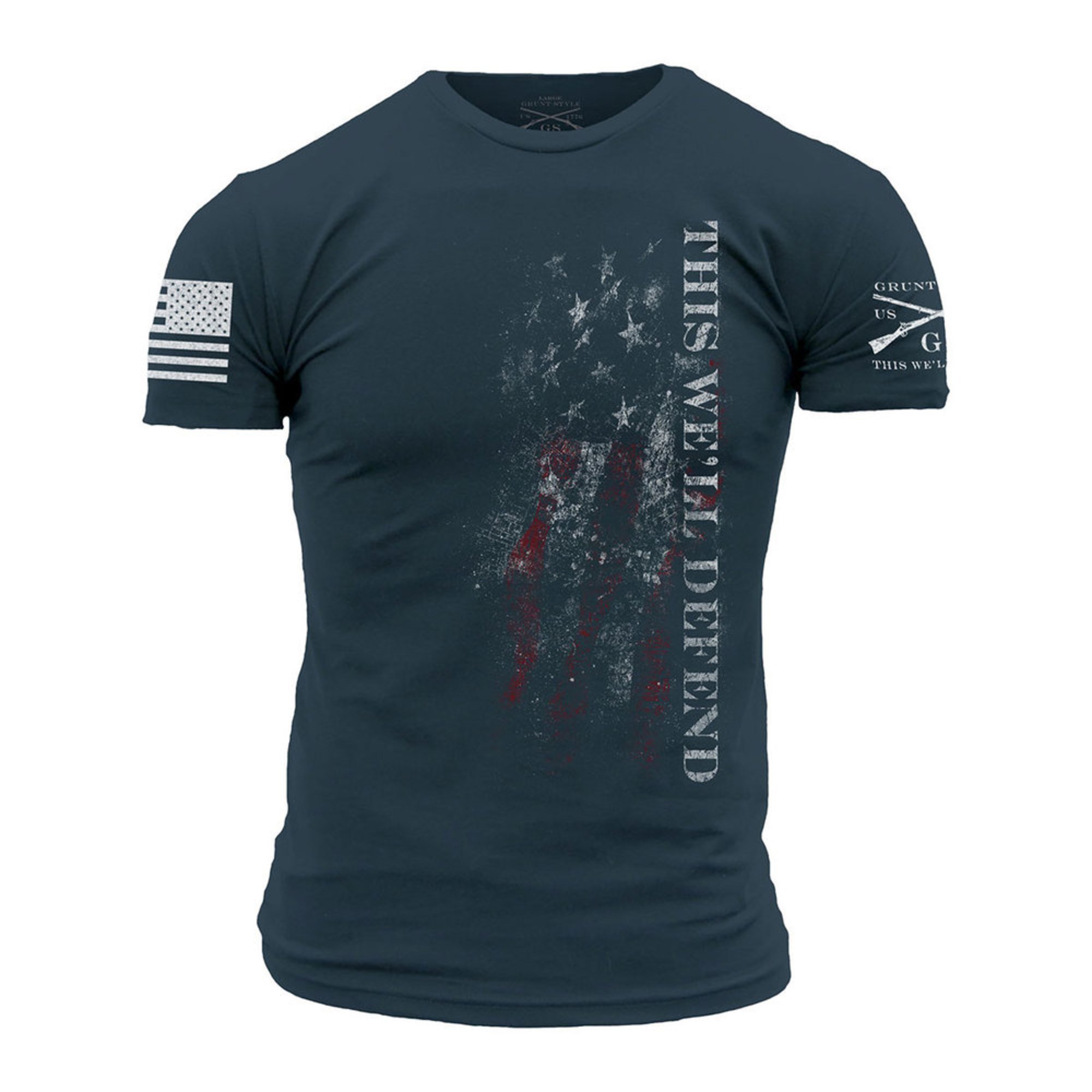 Grunt Style Men's This Well Defend Tee Outdoor Tees Apparel Shop