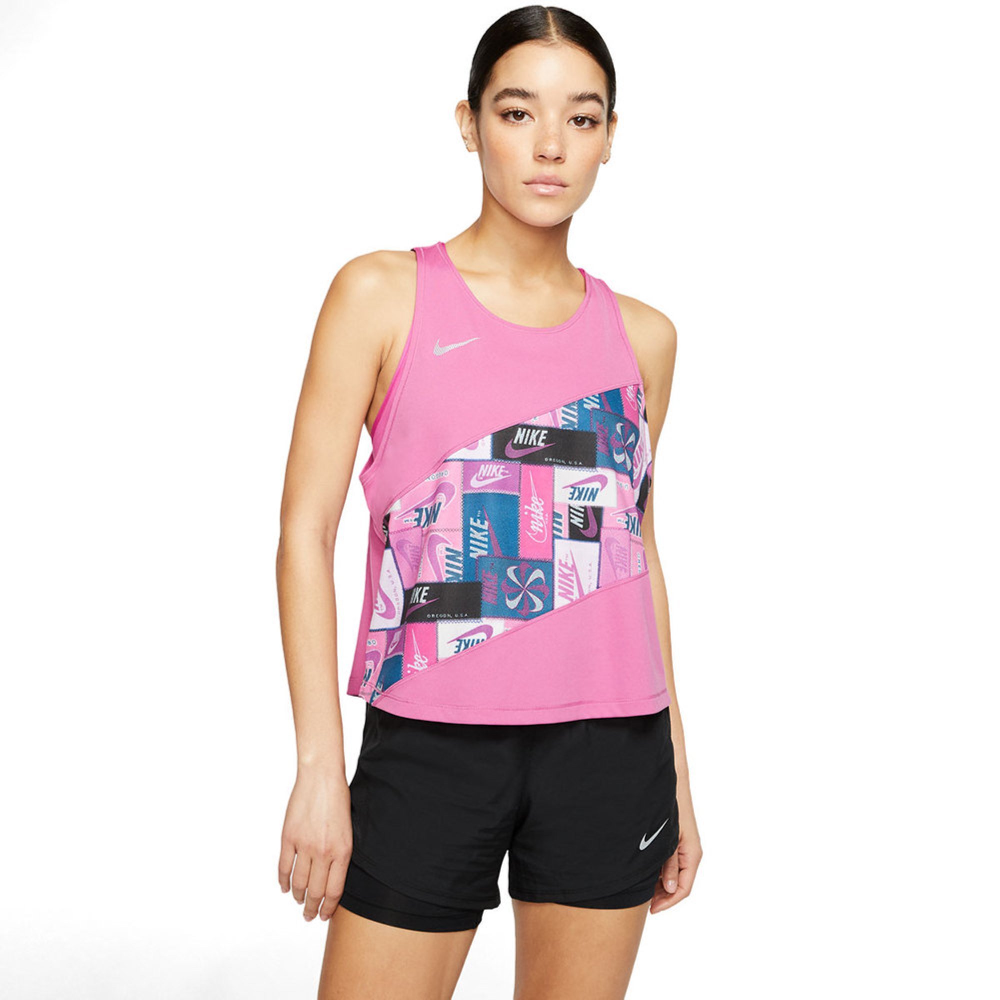 nike pink singlet