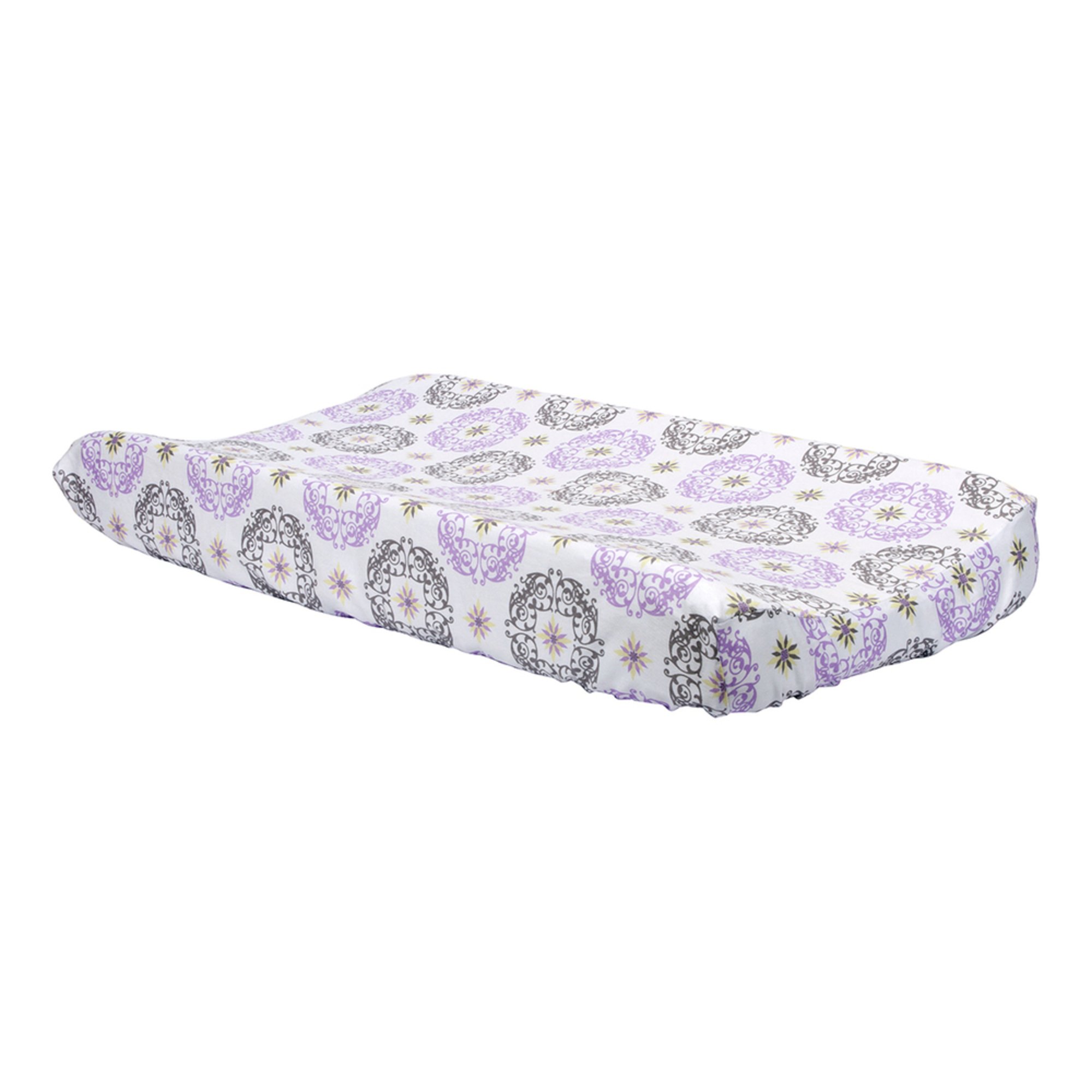 purple changing pad cover