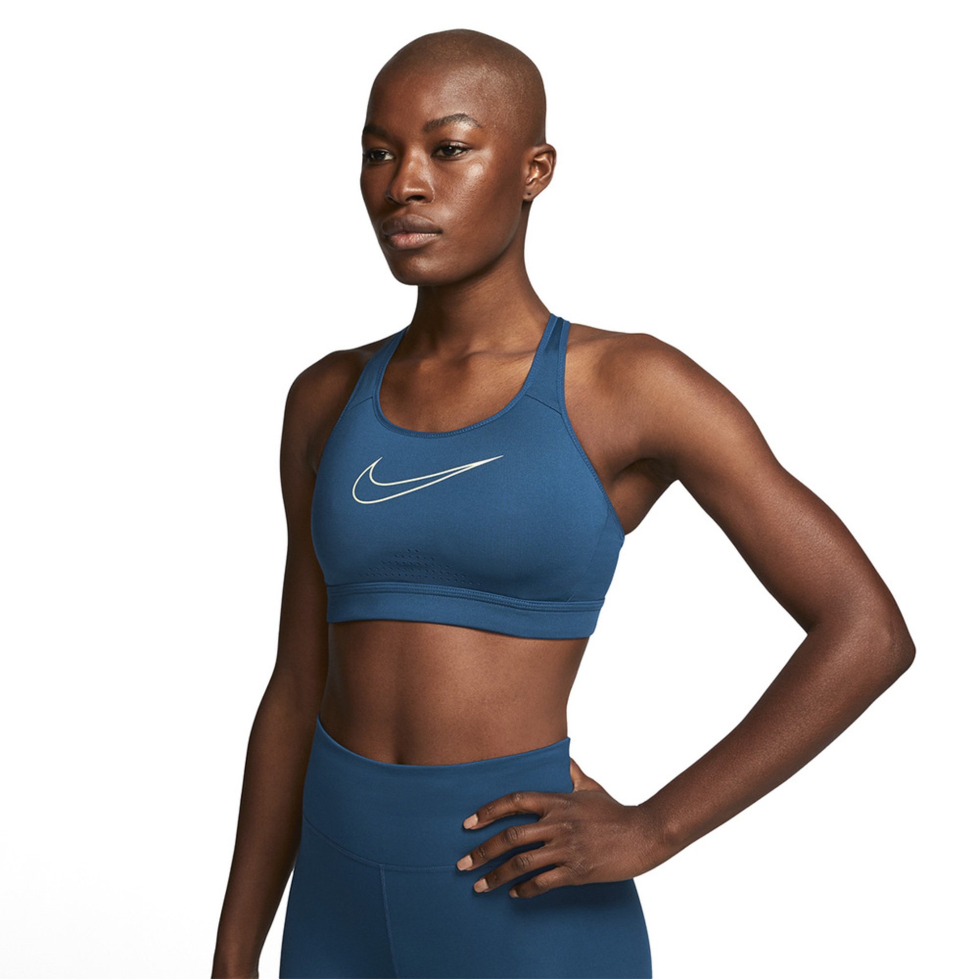 navy nike sports bra