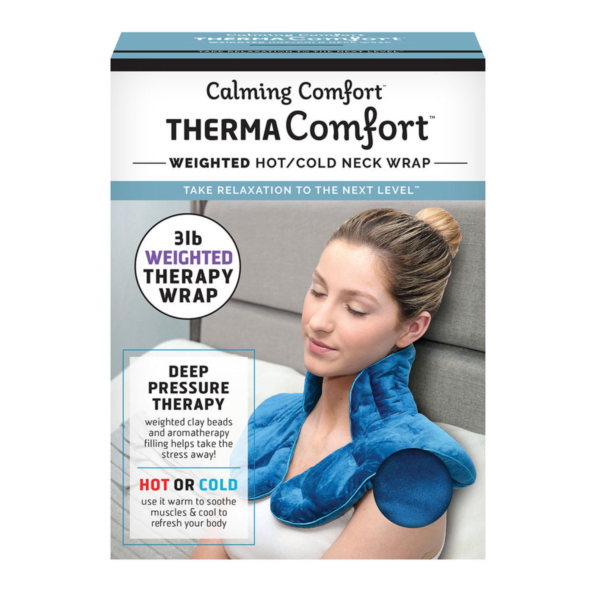 As Seen On Tv Calming Comfort Weighted Neck Wrap As Seen On Tv For