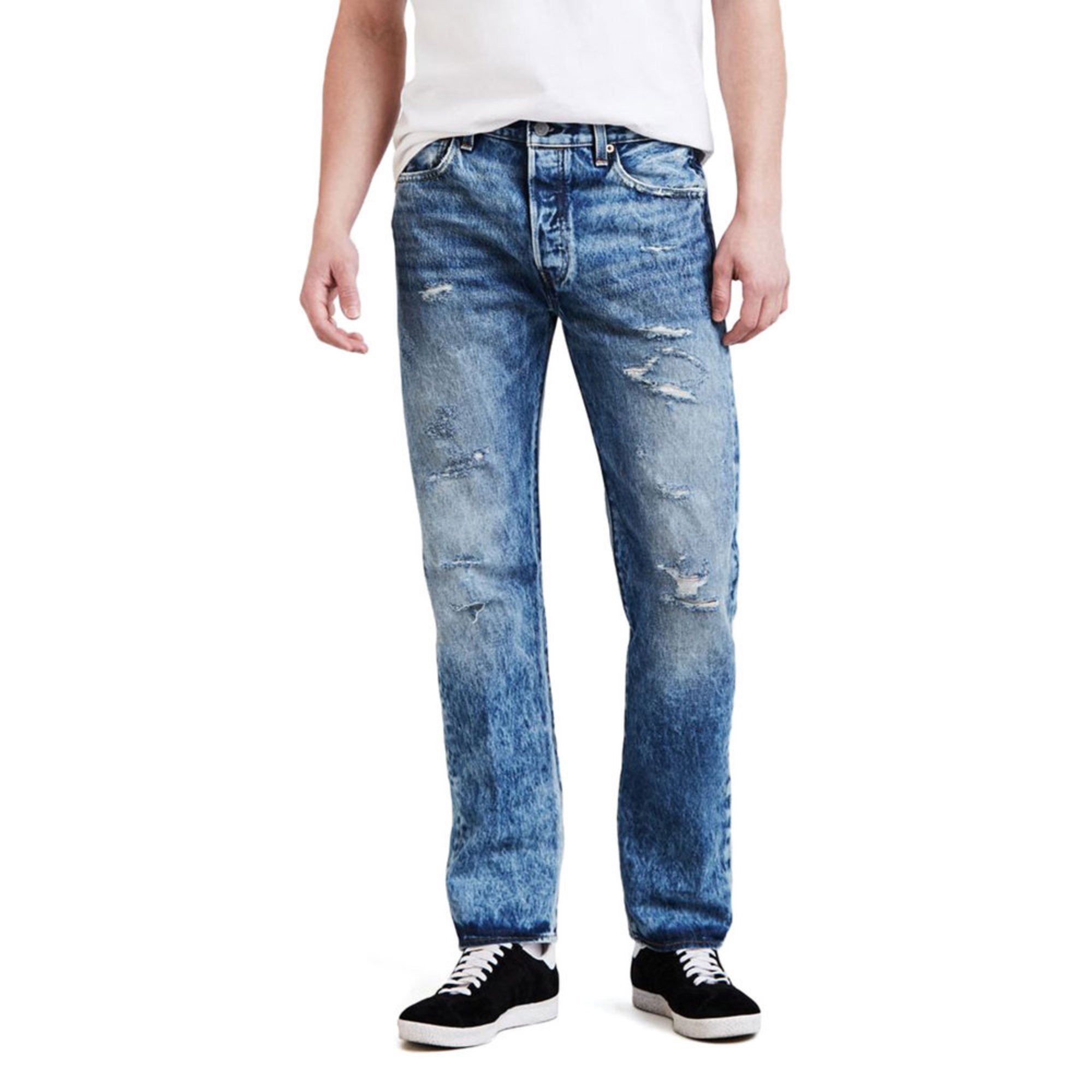 Levi's Men's 501 Button Fly Straight Leg Jeans | Men's Jeans | Apparel ...