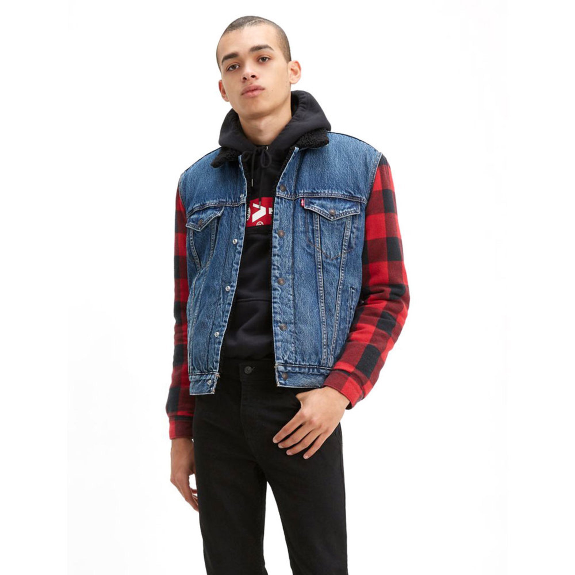 levis hybrid trucker jacket