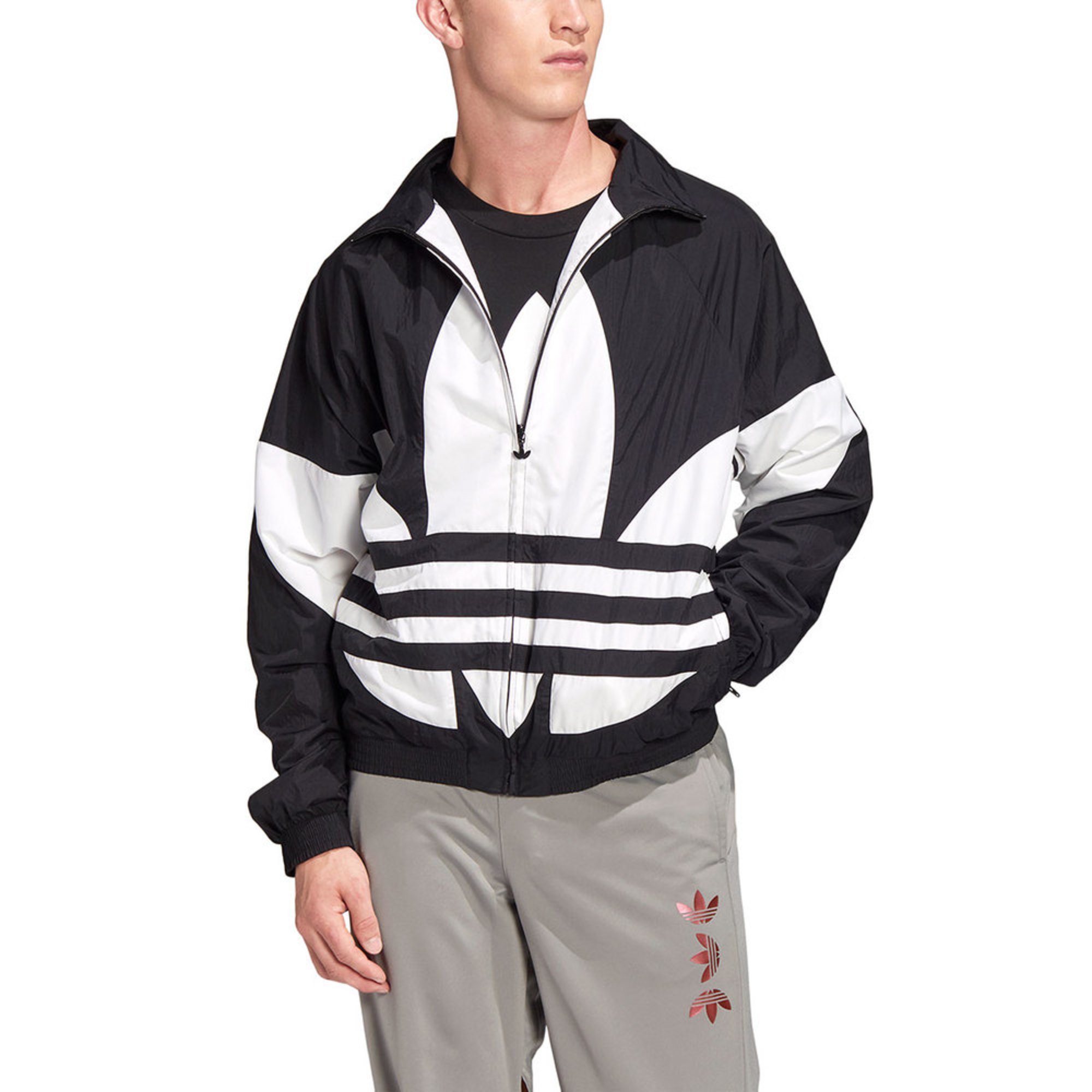 adidas zip up track jacket