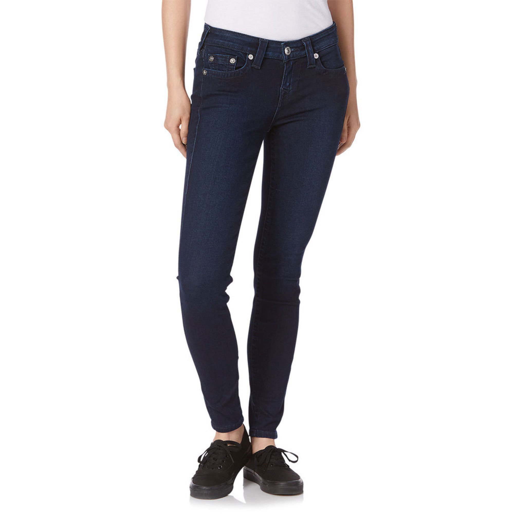 dark denim women's jeans