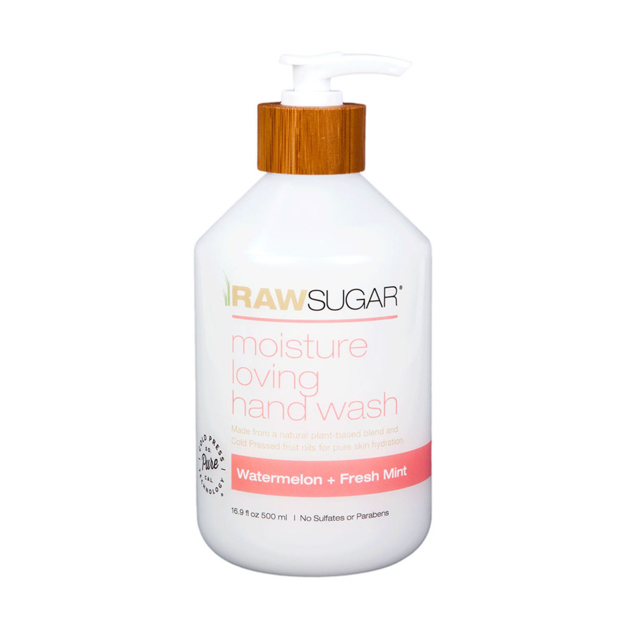 Raw Sugar Watermelon + Fresh Mint Moisture Loving Hand Wash Hand Soap