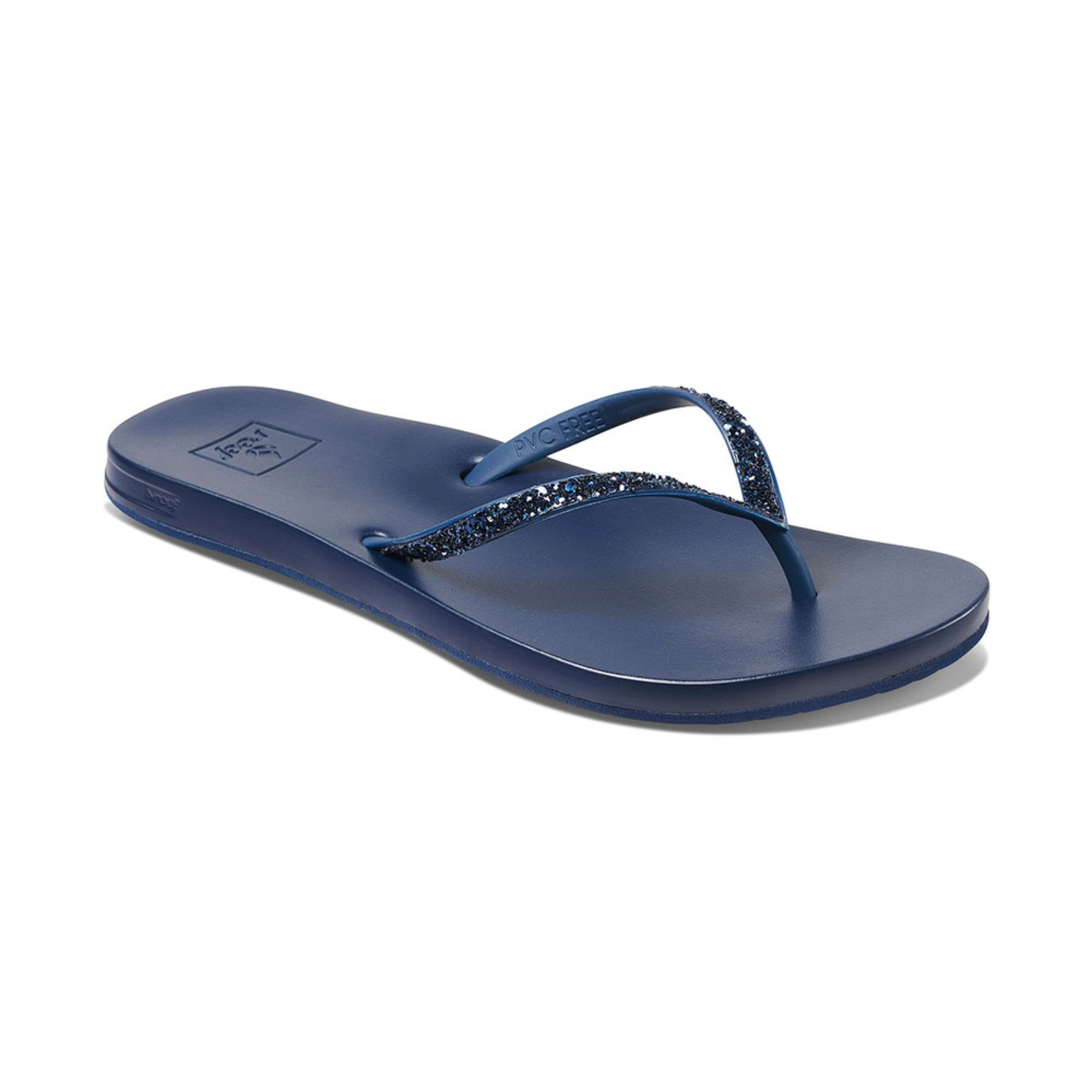 reef blue flip flops