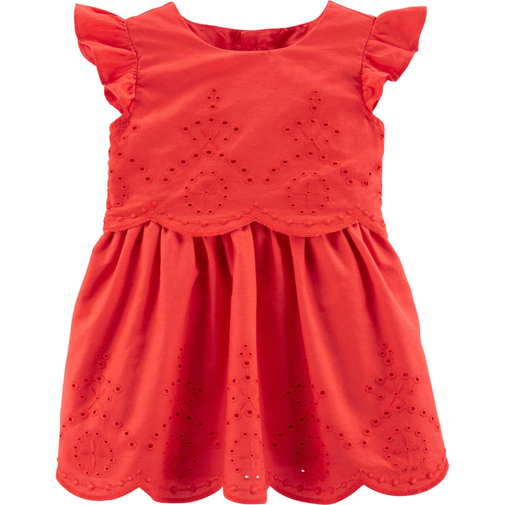 baby eyelet dress