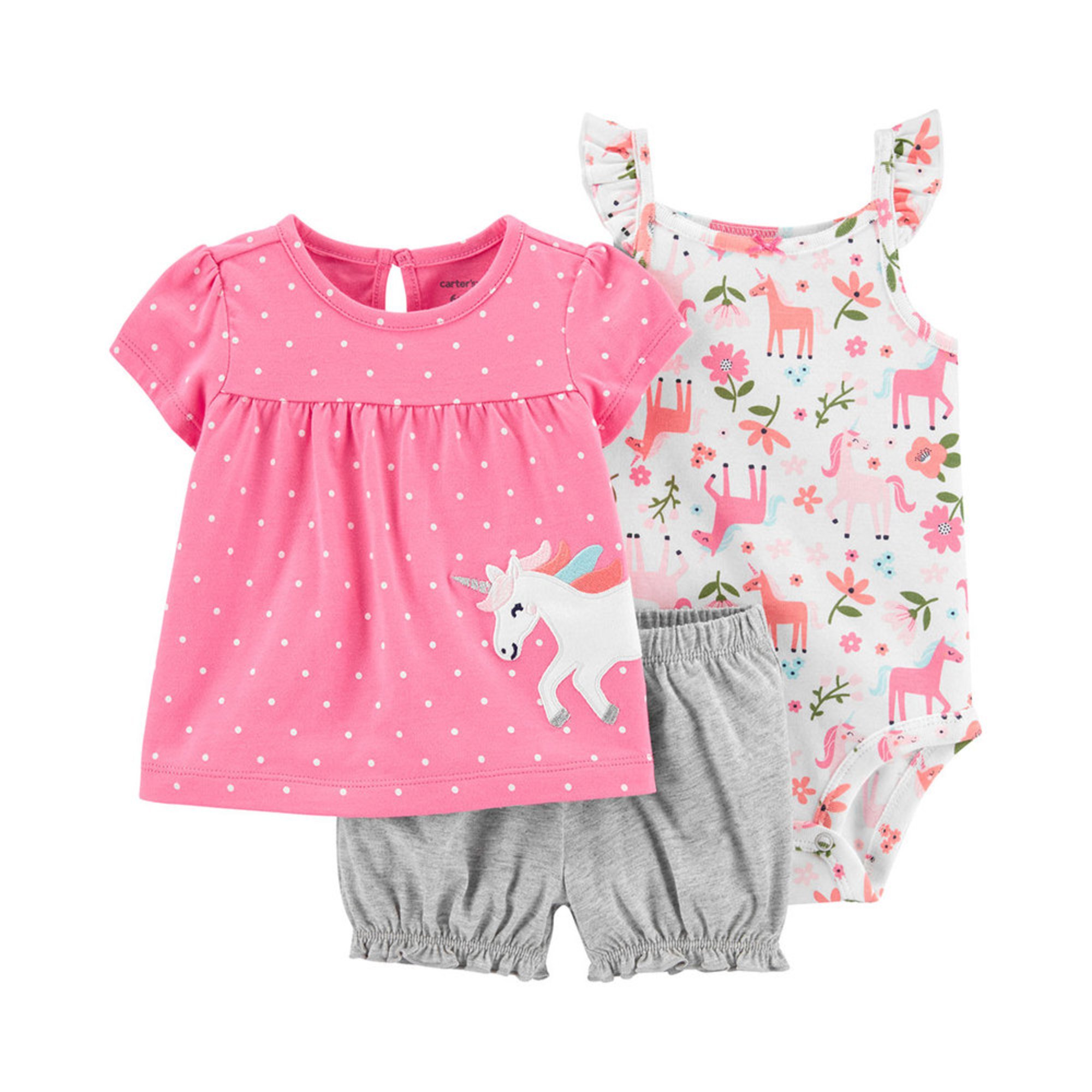 carters baby girl shorts