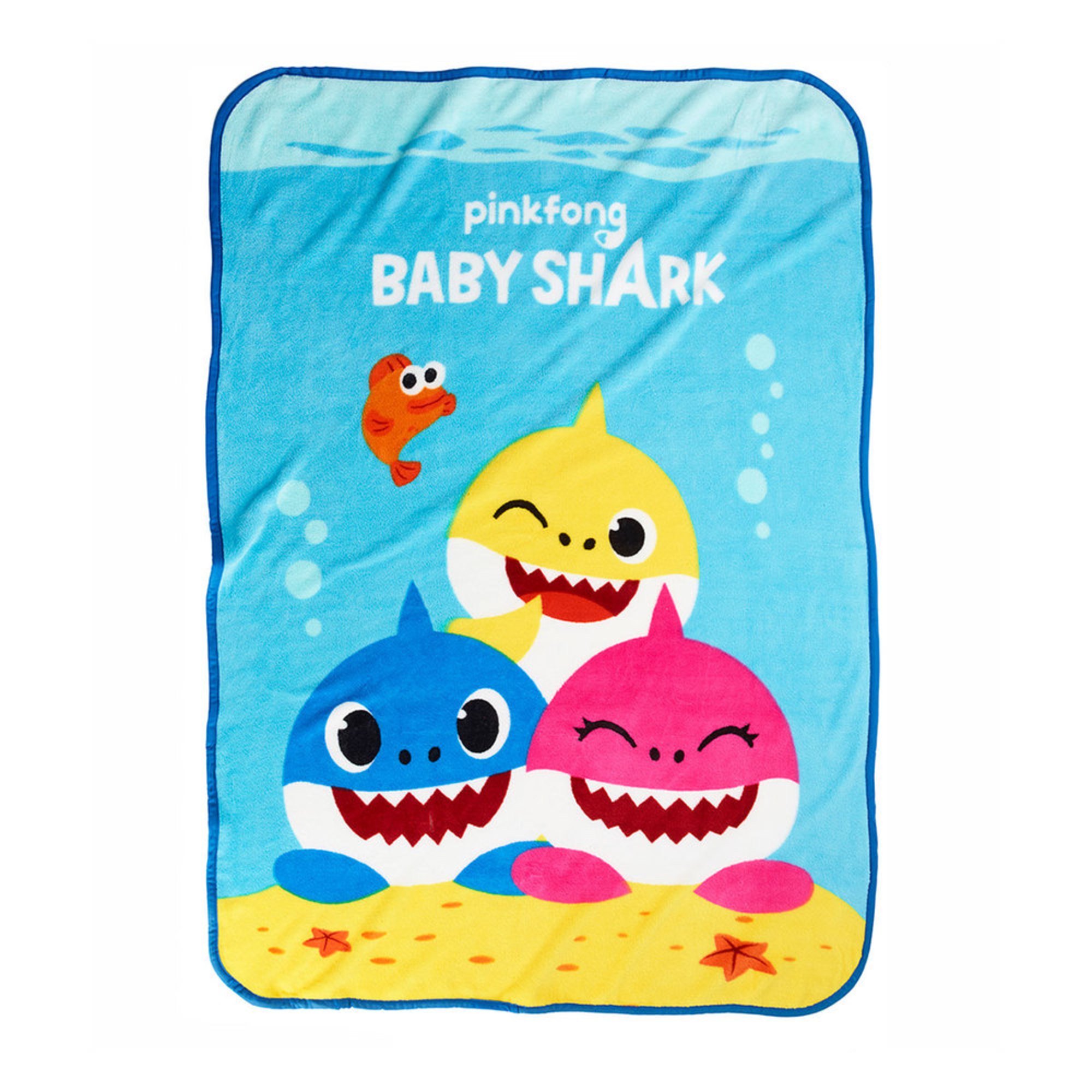 pinkfong baby shark bedding