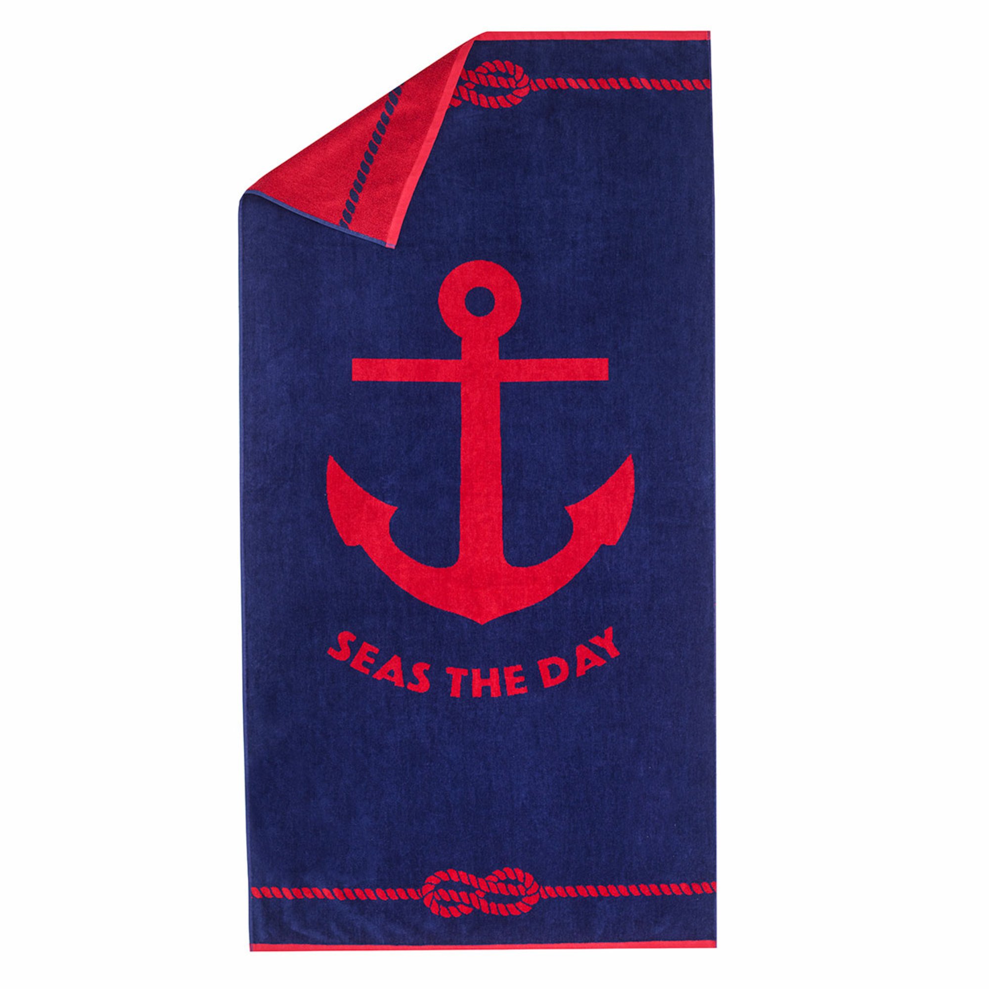Harbor Home Seas The Day Beach Towel Beach Towels & Blankets For