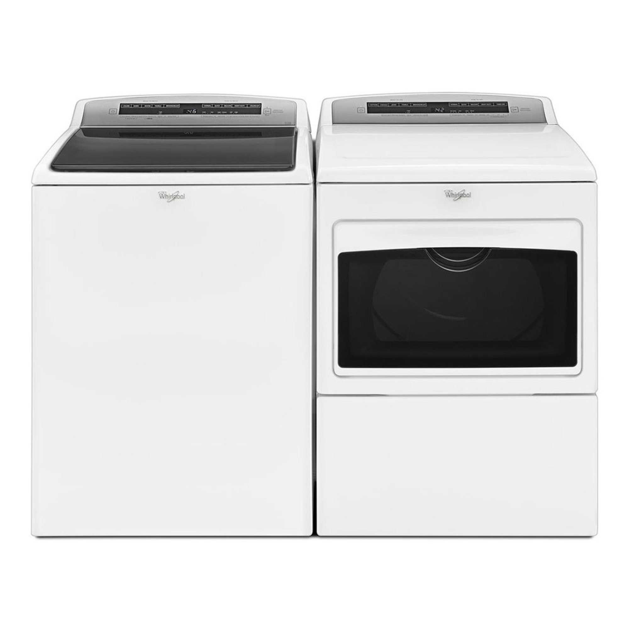 Whirlpool Top Load Washer/electric Dryer Bundle (wtwe7500gw