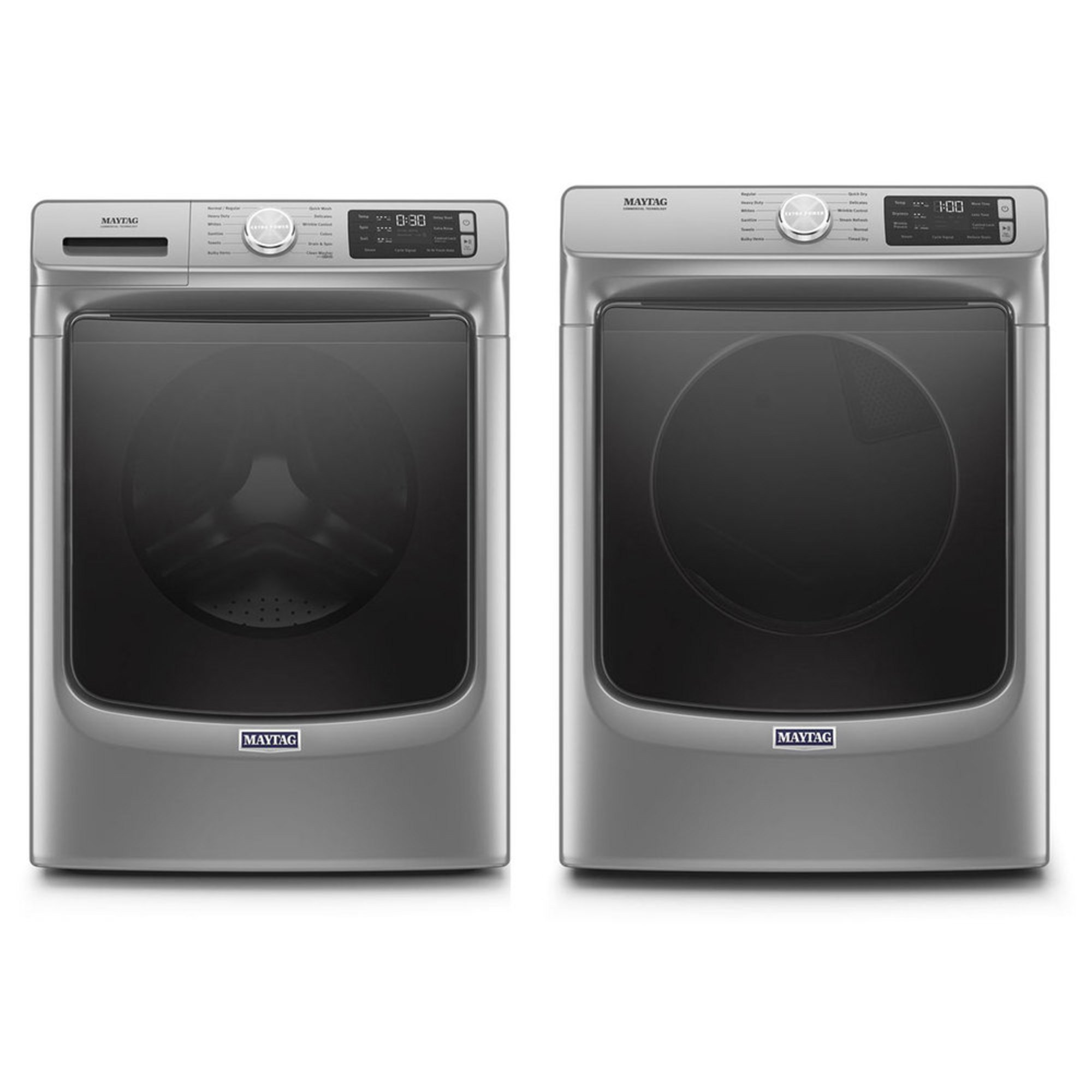 Maytag Front Load Washer/electric Dryer Bundle (mhwe6630hc) Front