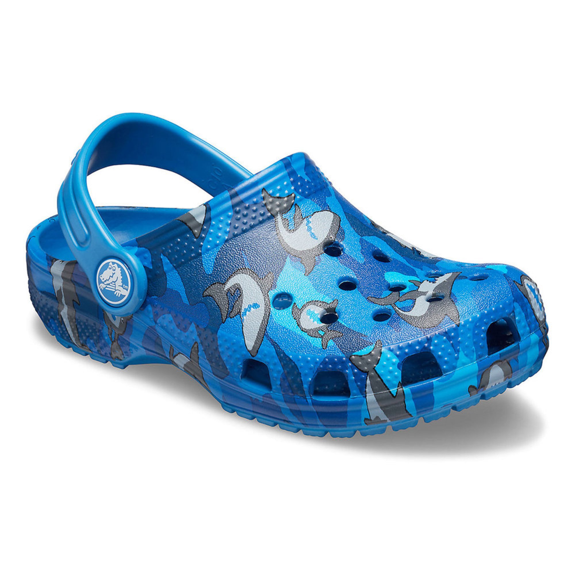 Crocs Boys' Classic Shark Clog (toddler/little Kids) | Boy's Shoes ...