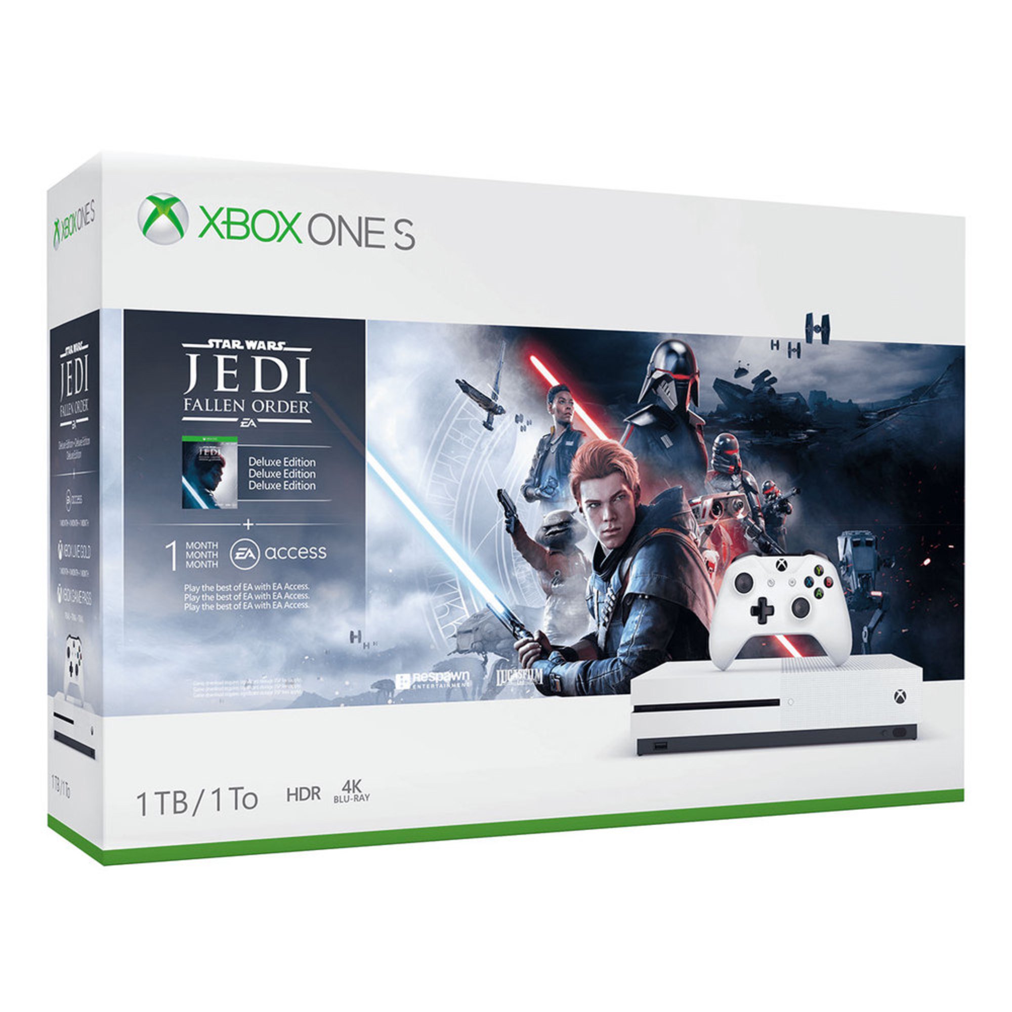 Xbox One S 1tb Star Wars Jedi Fallen Order Bundle | Xbox ...